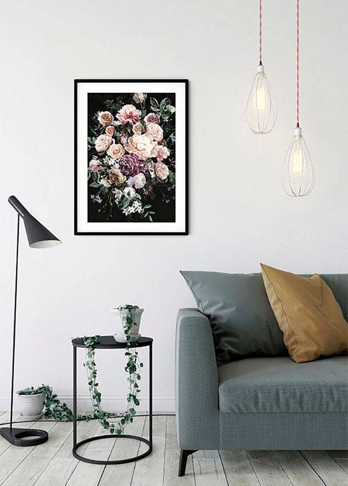 Komar Poster Charming Bouquet, Blumen Wohnzimmer Kinderzimmer, Schlafzimmer, St), (1