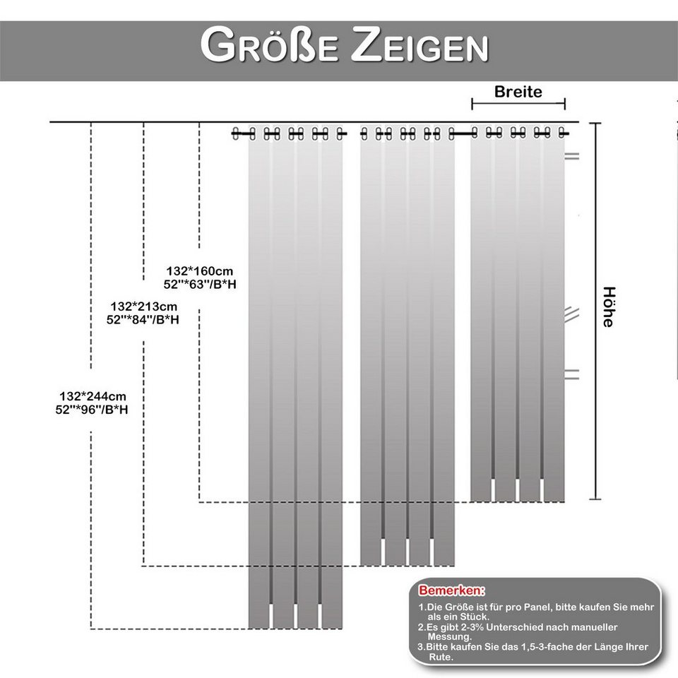 Voile Wohnzimmer mit ösen, BTTO Gardine Schlafzimmer Für Wohnbereich, 2er-Pack, Gardinen Floral Verdunkelung Gardinen Vorhänge,Halbtransparent