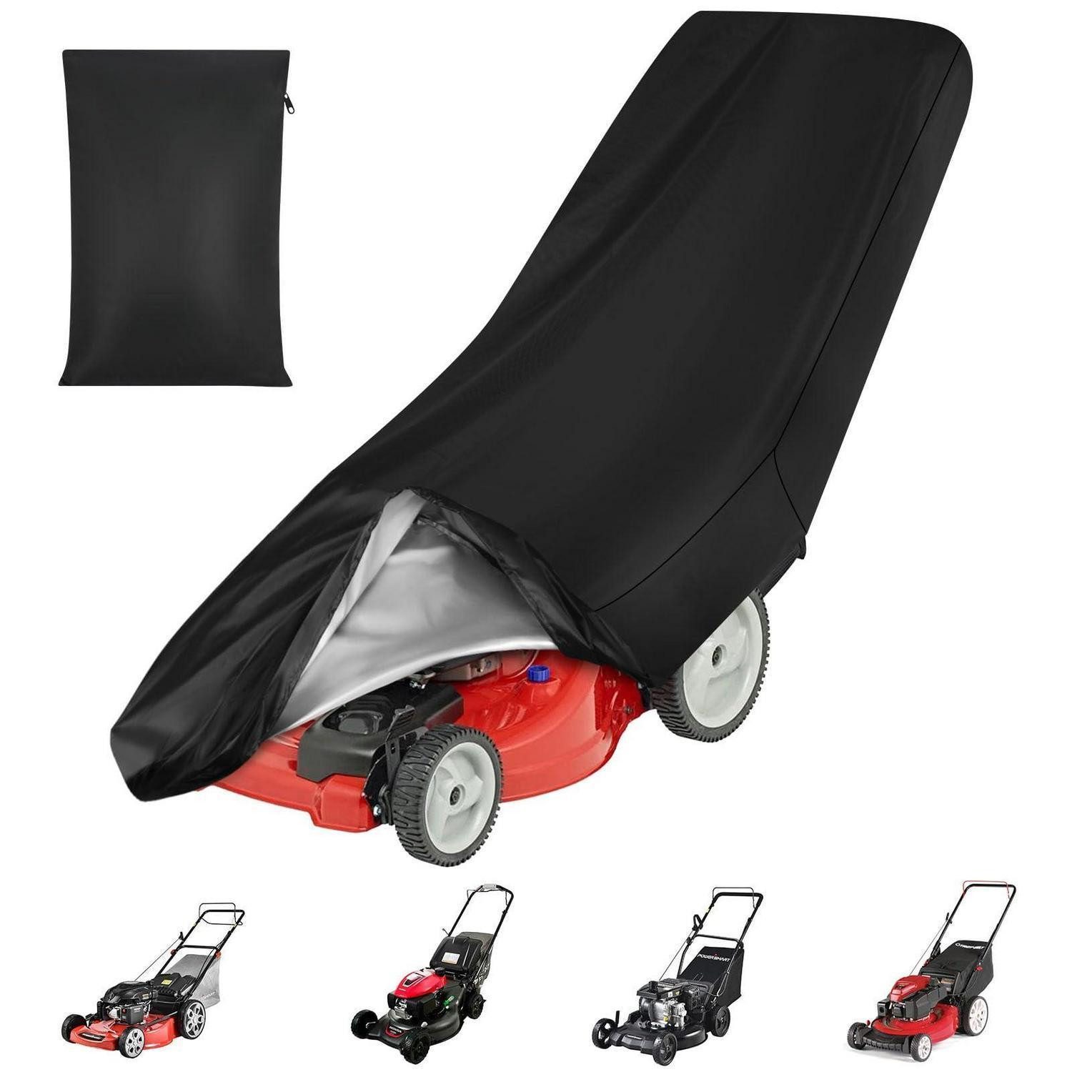 LuxusKollektion Rasenmäher-Schutzhülle Rasenmäher Abdeckung Wasserdicht Universal Oxford UV 186x102x66CM