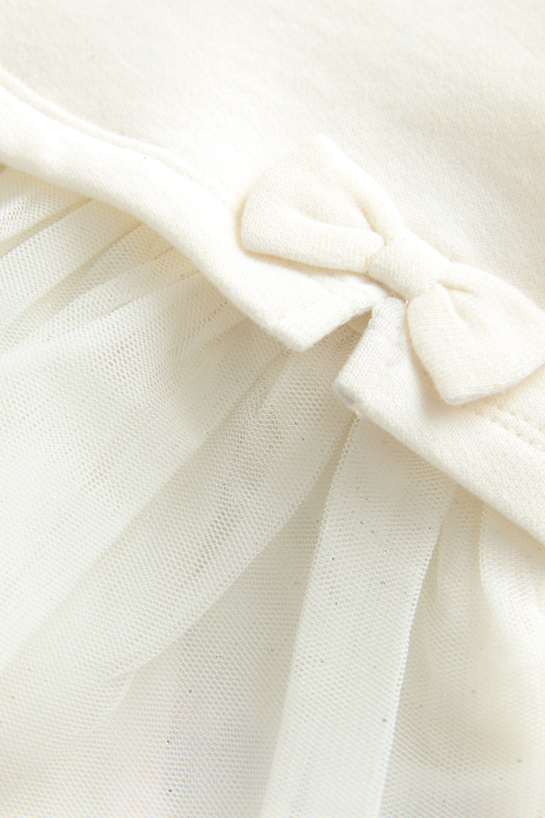 Next Strickkleid Glitzerndes Baby Meshkleid (1-tlg)