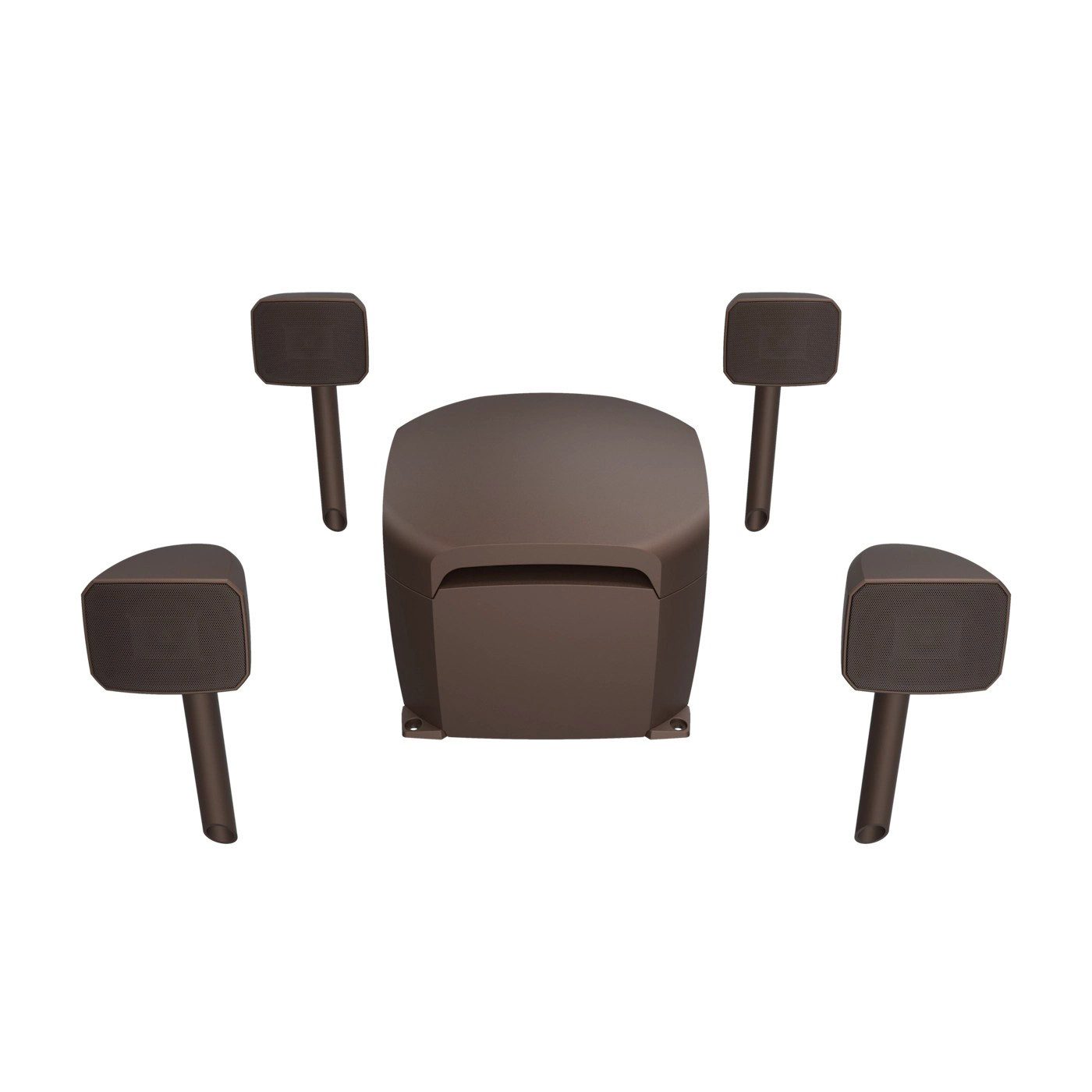 Klipsch Courtyard 4.1, Outdoor-Lautsprechersystem Außenlautsprecher