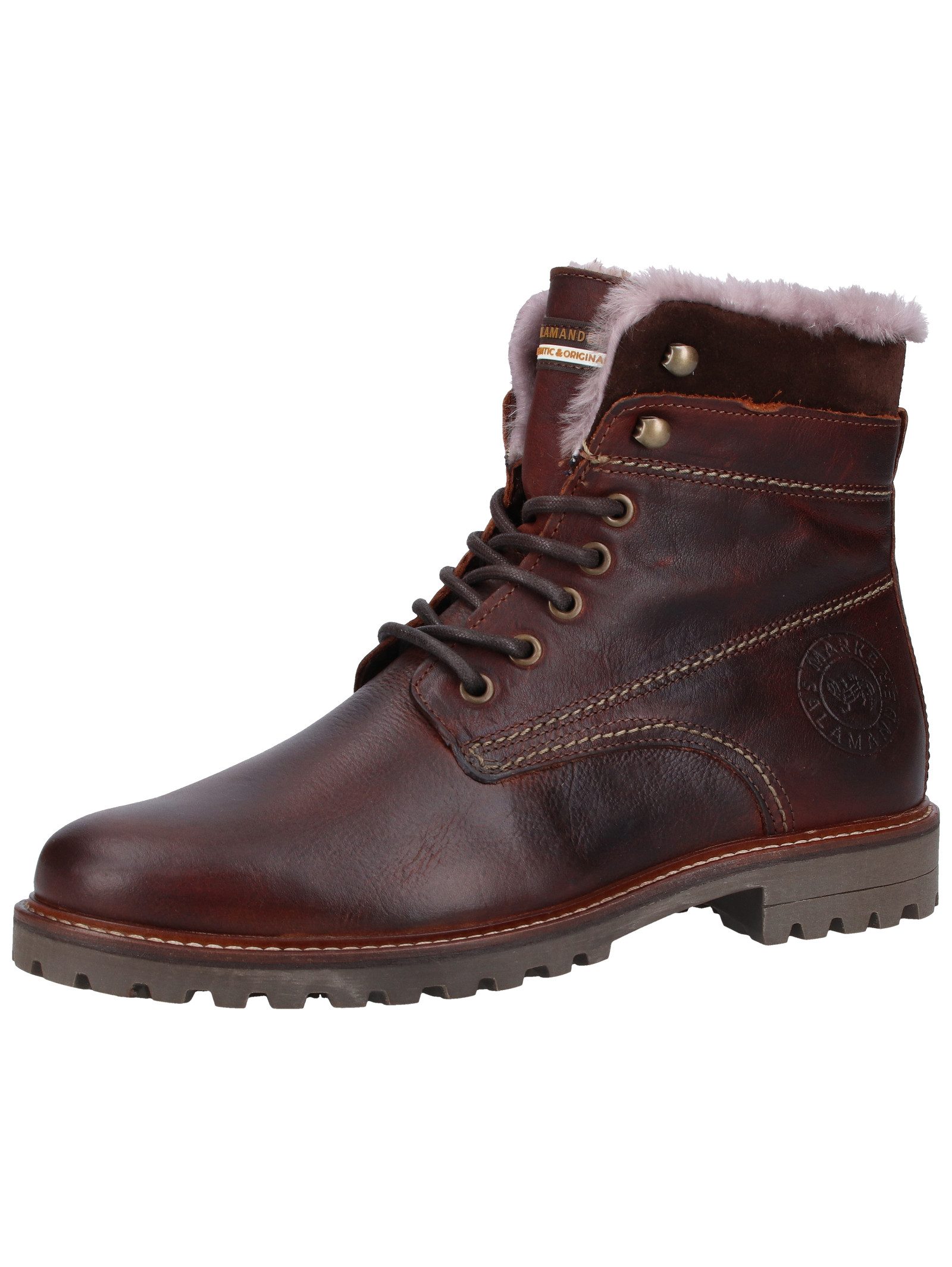 Salamander Stiefelette Leder . Schnürstiefelette