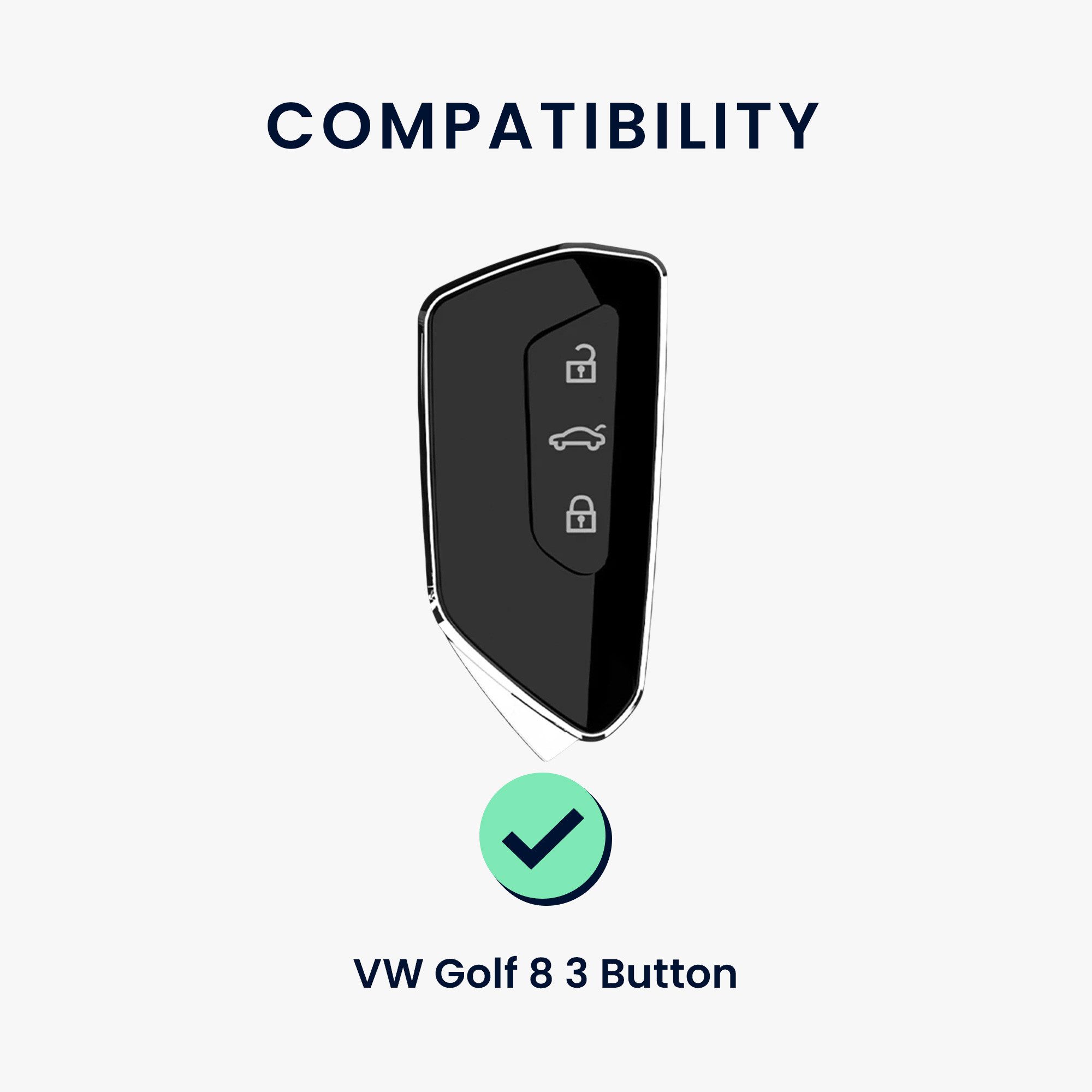 kwmobile Schlüsseltasche Hülle für VW Golf günstig online kaufen