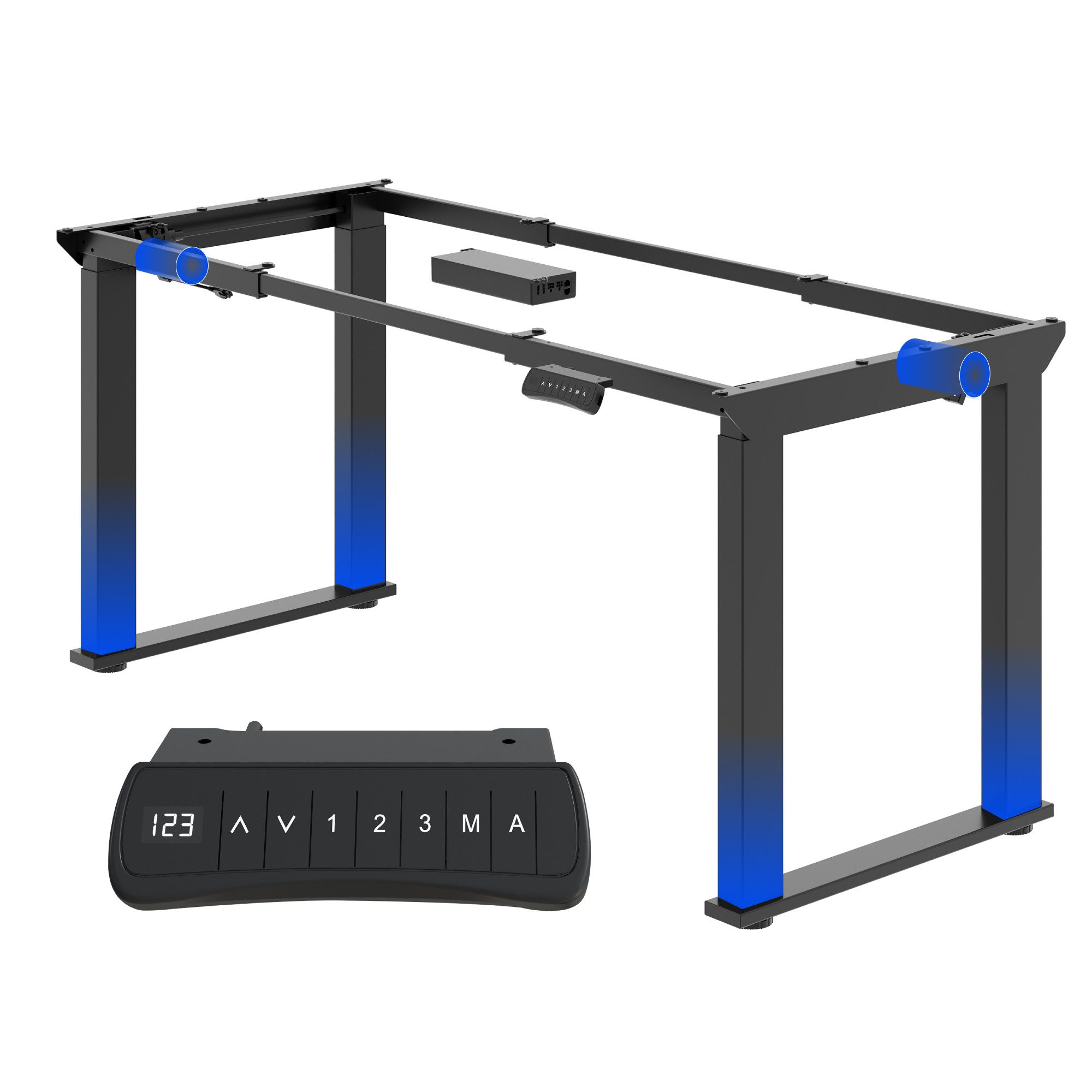 FLEXISPOT Schreibtisch Höhenverstellbarer Schreibtischgestell mit 4-Beinen günstig online kaufen