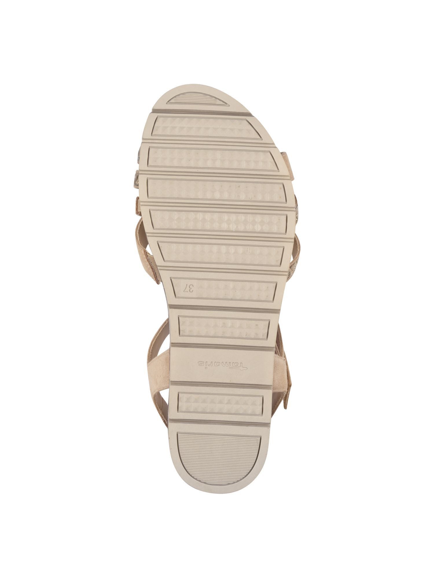 Tamaris TOUCH-IT flach kein Absatz 1-28152-44 Plateausandaletten TOUCH-IT