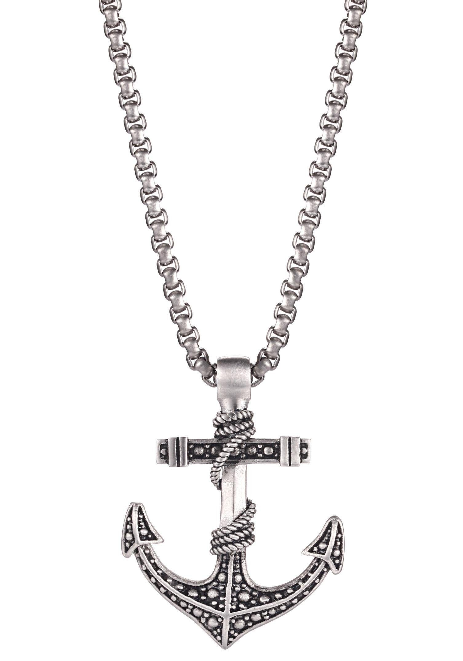 Kingka Kette mit Anhänger Anker/Segeltau günstig online kaufen