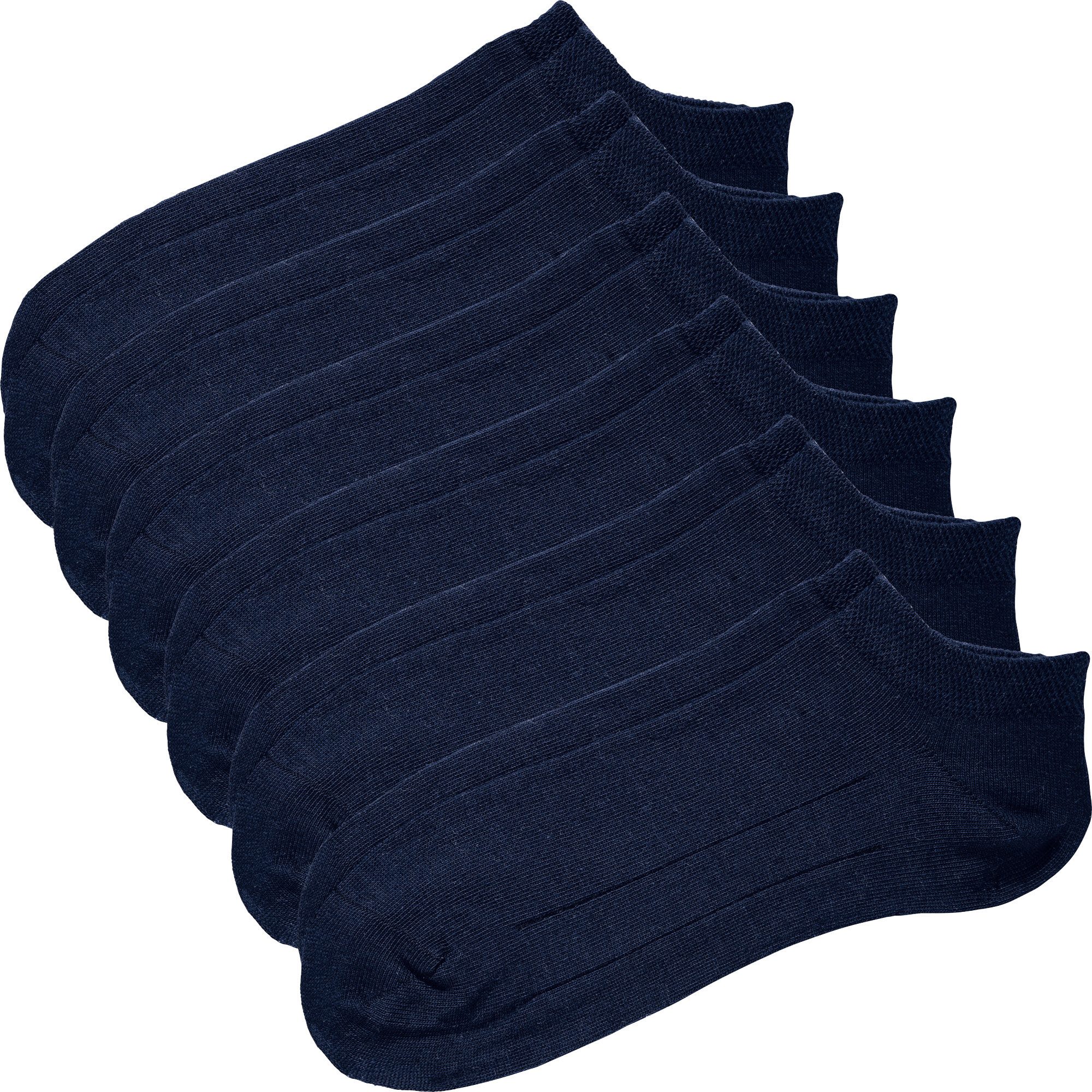 Erwin Müller Sneakersocken Unisex-Sneaker-Socken 6 Paar Uni günstig online kaufen