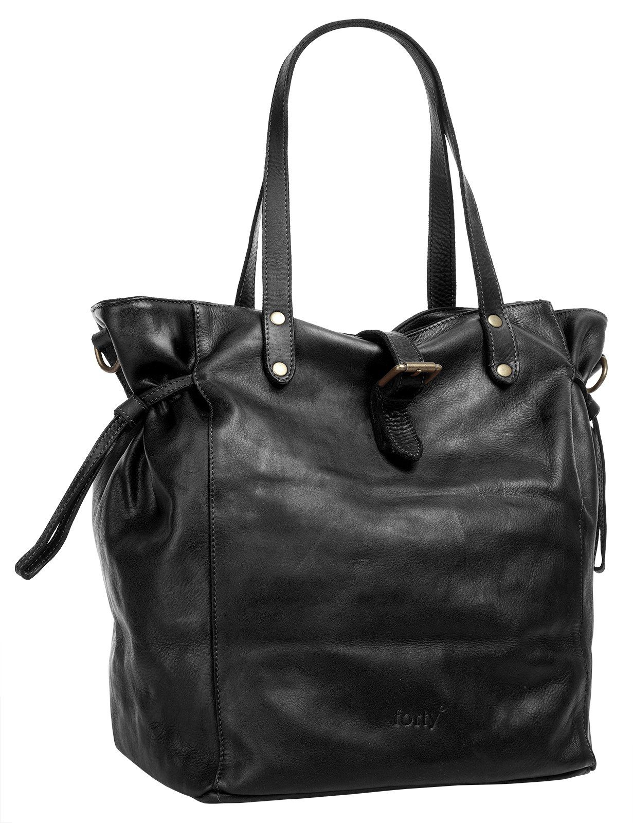 forty° Shopper (1-tlg), echt Leder, Made in Italy