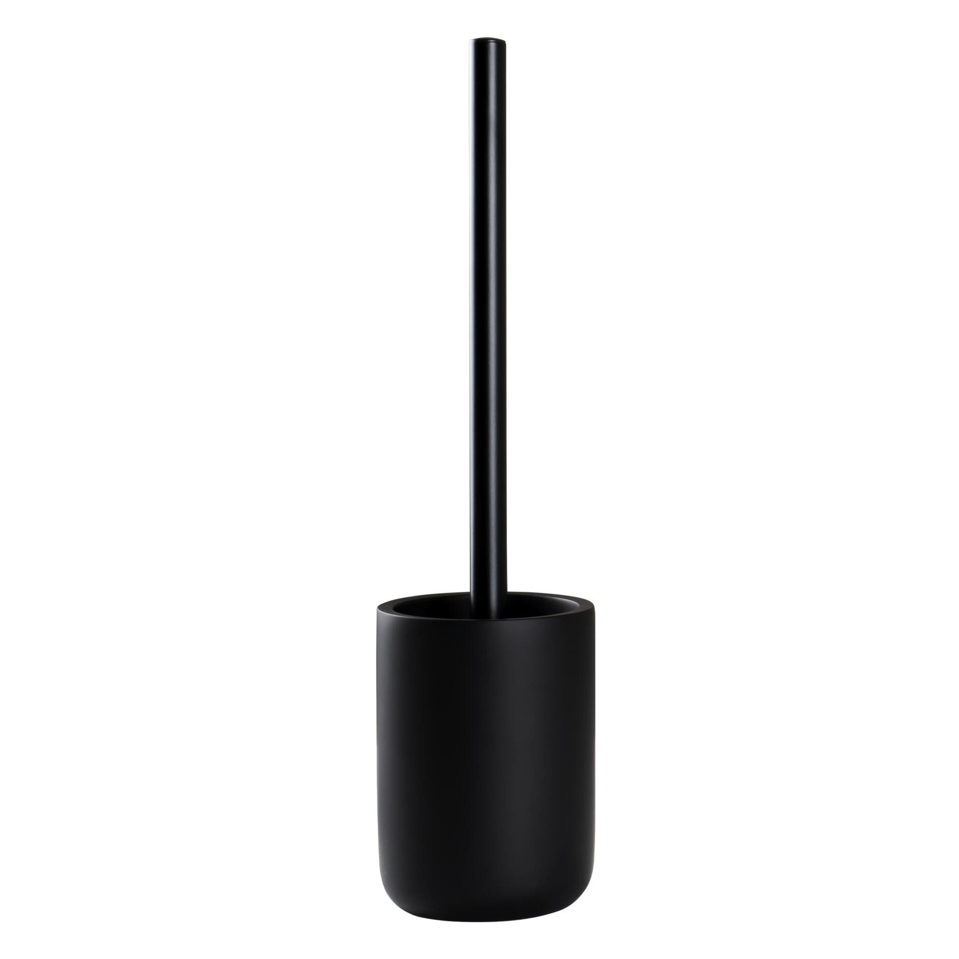 Badaccessoire-Set WC-Bürste Dahlia schwarz