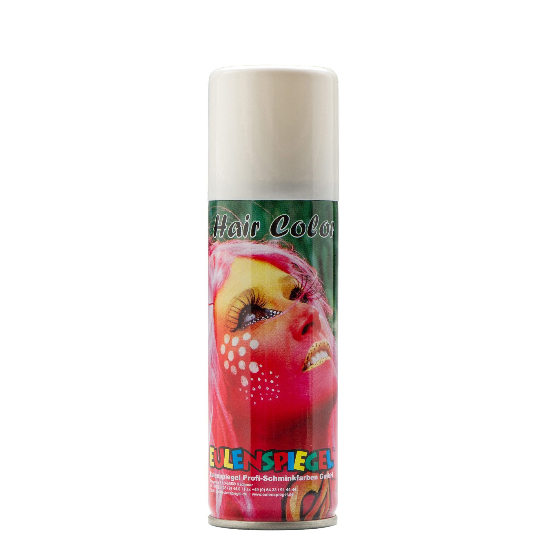 Eulenspiegel Haarfarbe Farbe Haarspray – Temporäre Haarfarbe für Fasching & Party 125ml Dose, Qualitätsprodukt, intensiv und beeindruckend