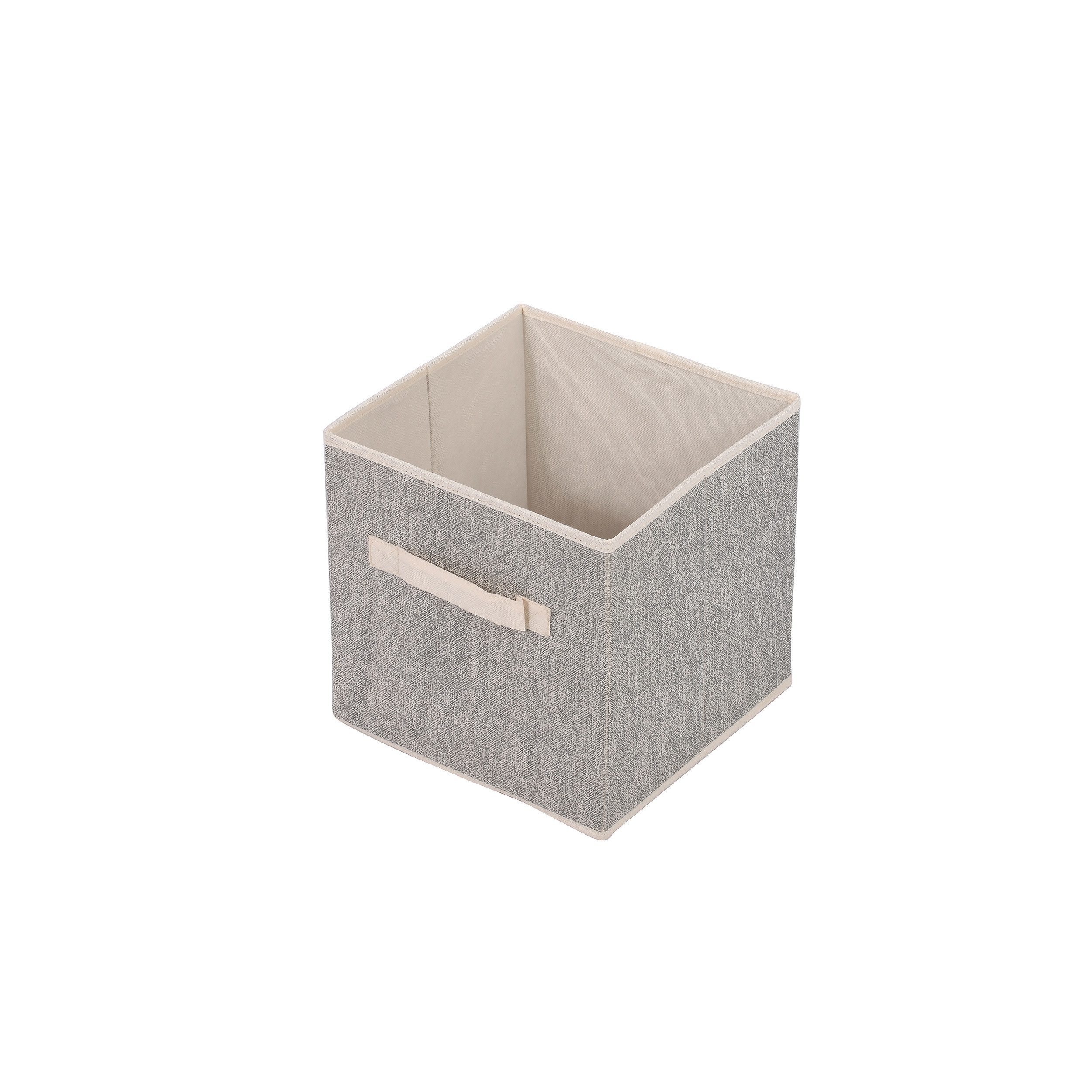 MSV Badmöbel-Set MSV 3er Set Faltbox mit Deckel Aufbewahrungsbox Regalkorb Faltkiste