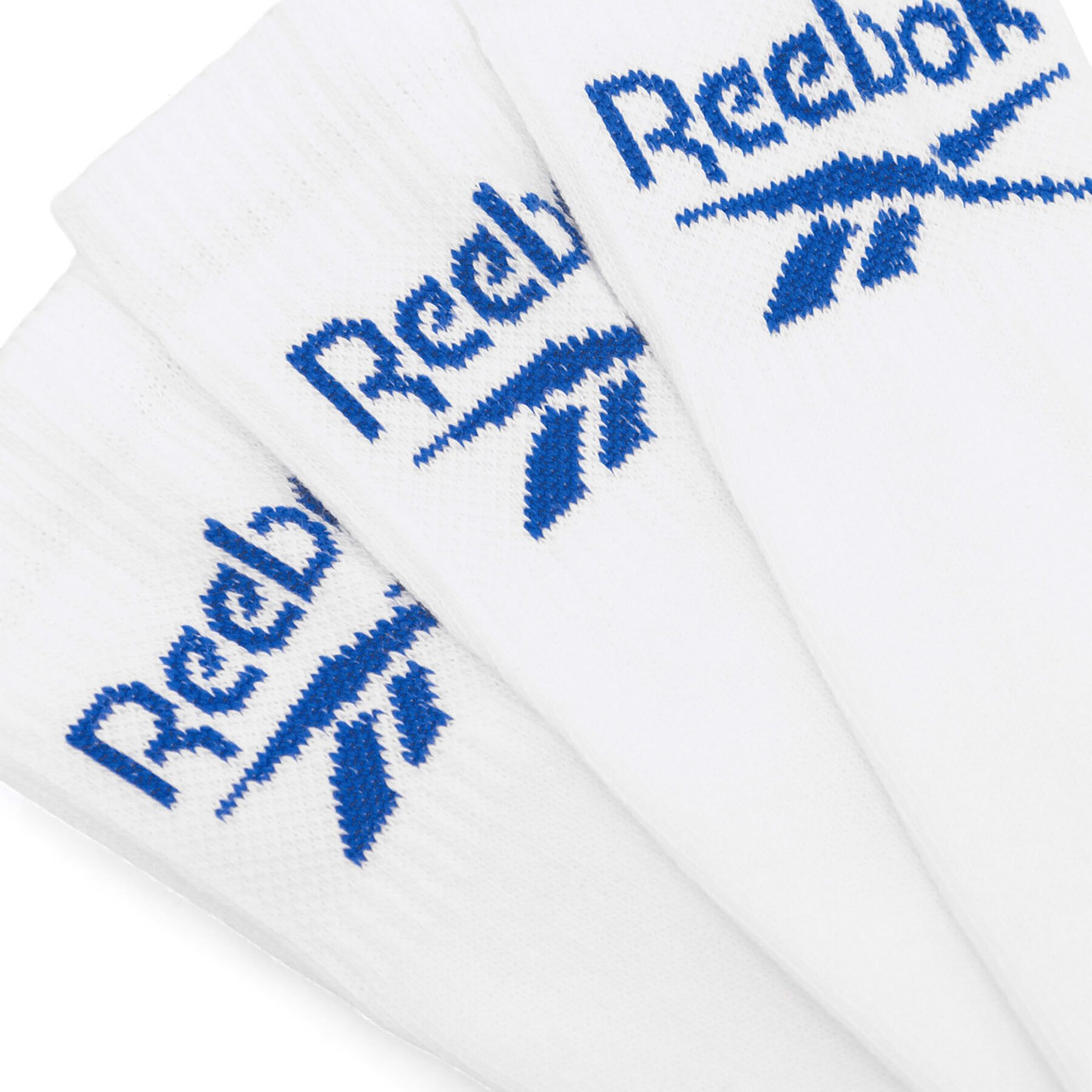 Reebok Basicsocken Reebok Langsocken Unisex Weiß R0255-SS24 – Bild 5 von 5