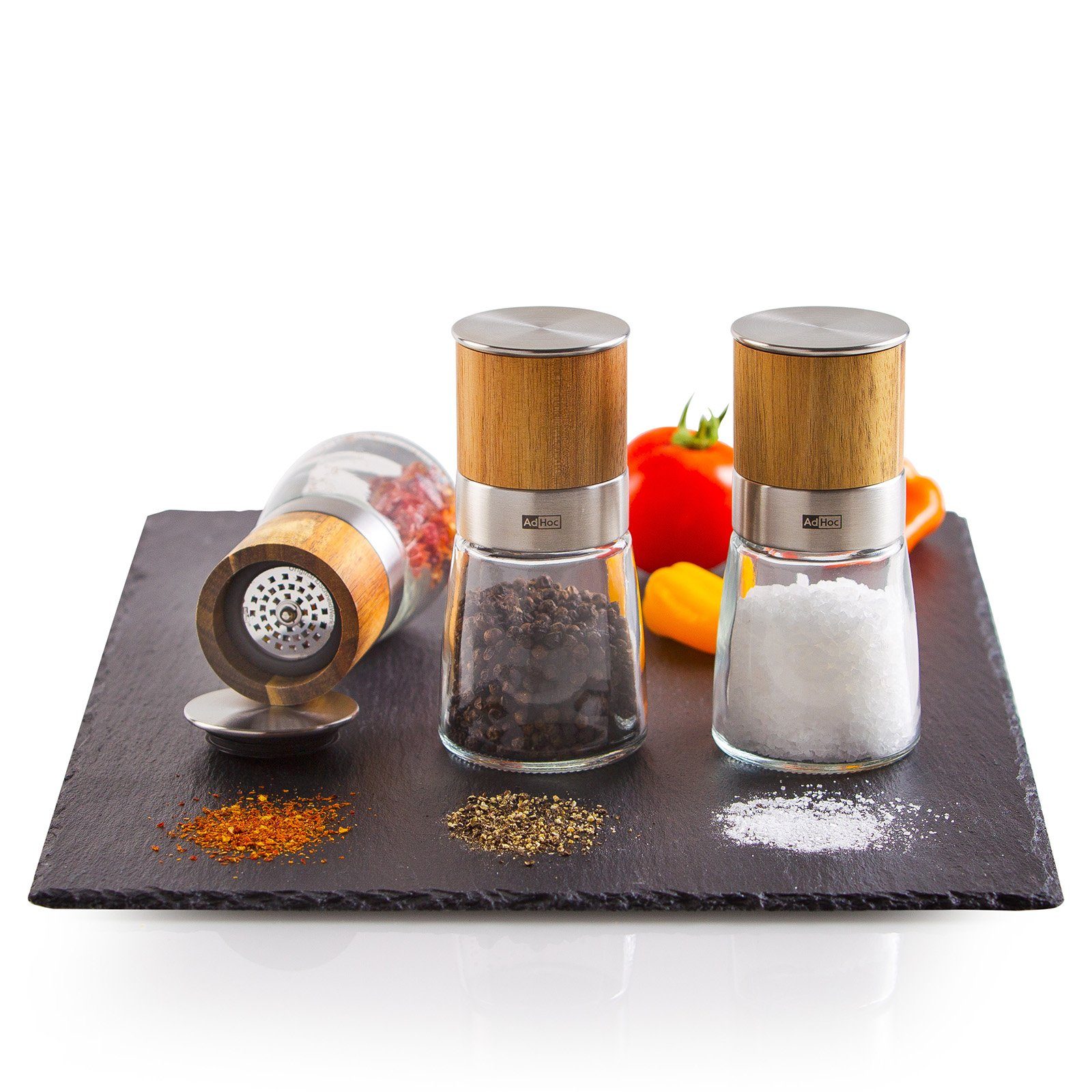 Salz-/Pfeffermühle und Chili Mühle Akasia