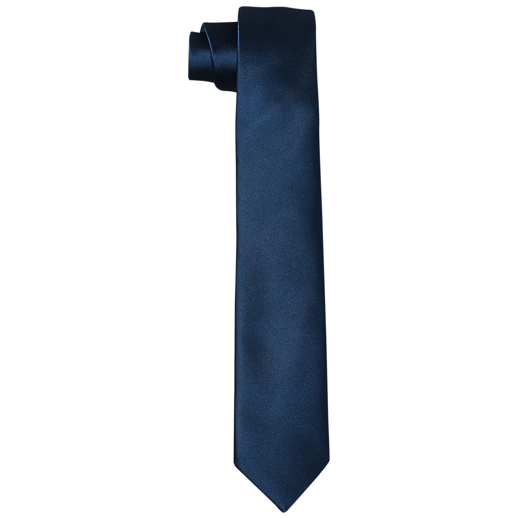 DonDon Krawatte DonDon Krawatten für Herren 6 cm handgefertigt in Seidenlook