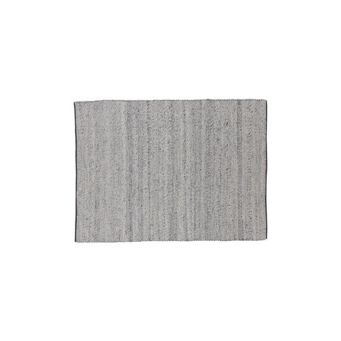 Teppich Ganga Teppich 300x200 cm Wolle grau. ebuy24 Höhe: 1 mm