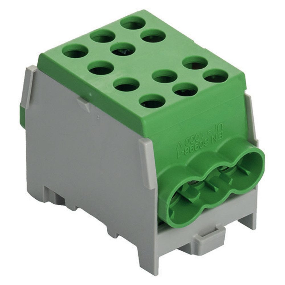 POLLMANN Klemmen Hauptleitungsabzweigklemme HLAK 35 1/4 M2, 1-polig, minimodular