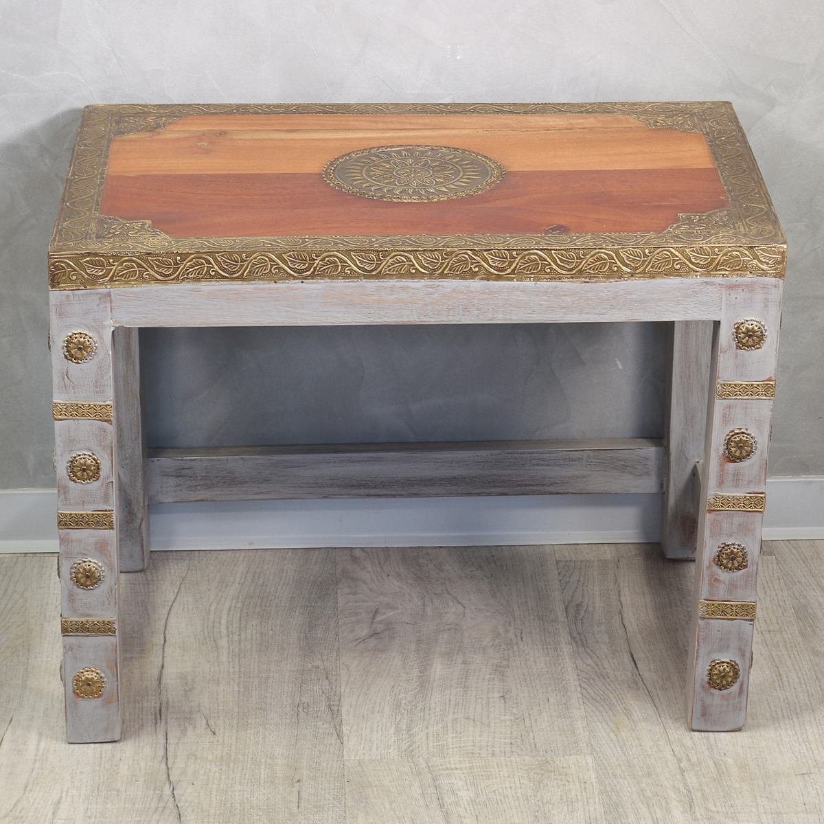 Oriental Galerie Beistelltisch Indischer Hocker mit günstig online kaufen