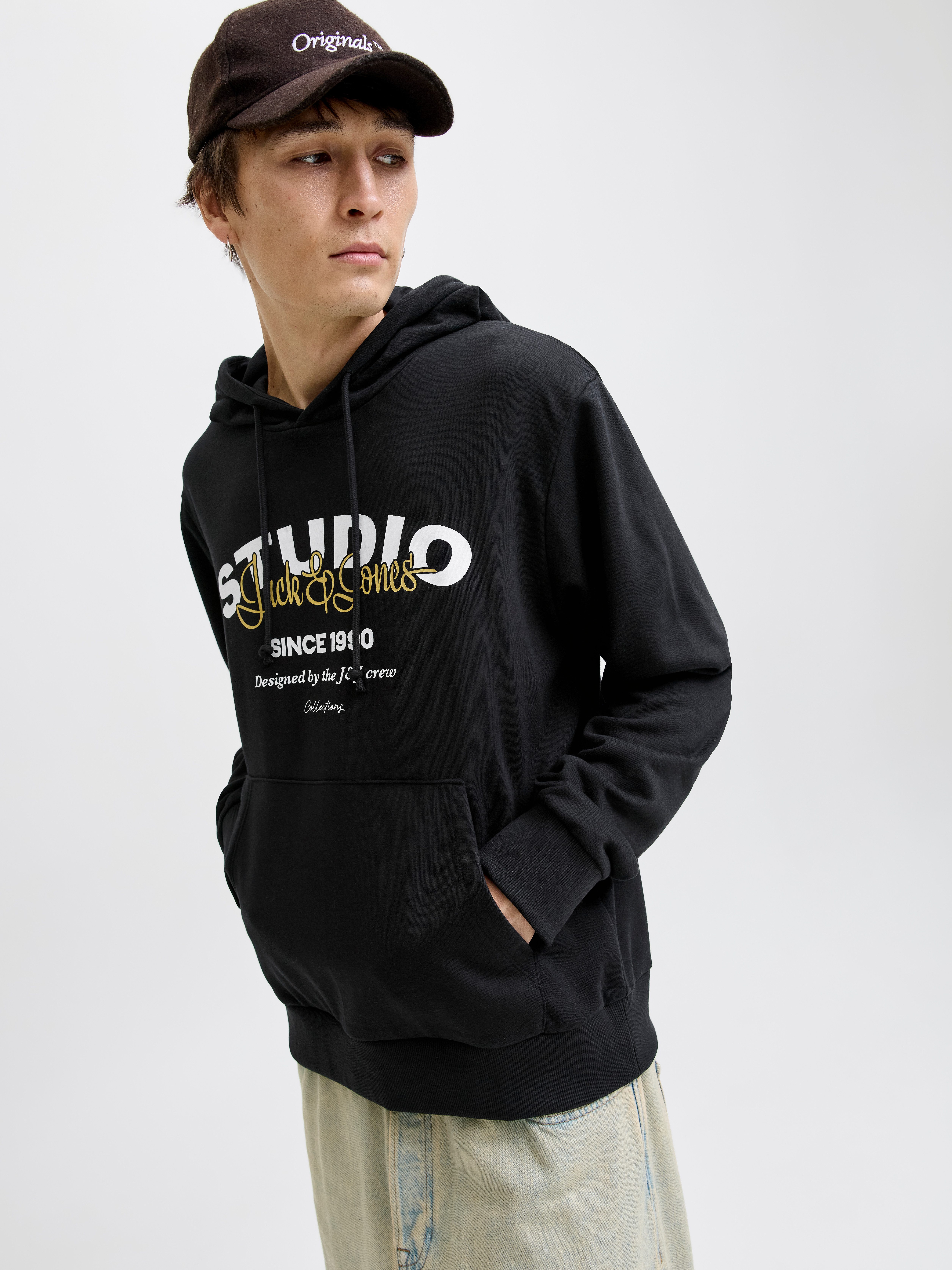 Jack & Jones Kapuzensweatshirt JJYUKI SWEAT HOOD BF günstig online kaufen
