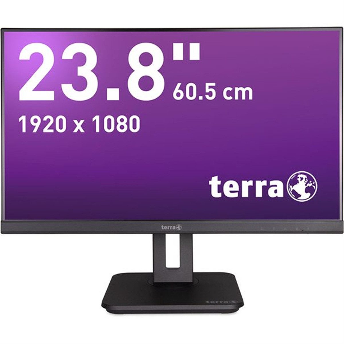 TERRA TERRA LCD/LED 2448W PV V3.1 24" Monitor LCD-Monitor (60.5 cm/23.8 ", 1920 x 1080 px, IPS, DisplayPort, HDMI, USB-C, VESA, Pivot)