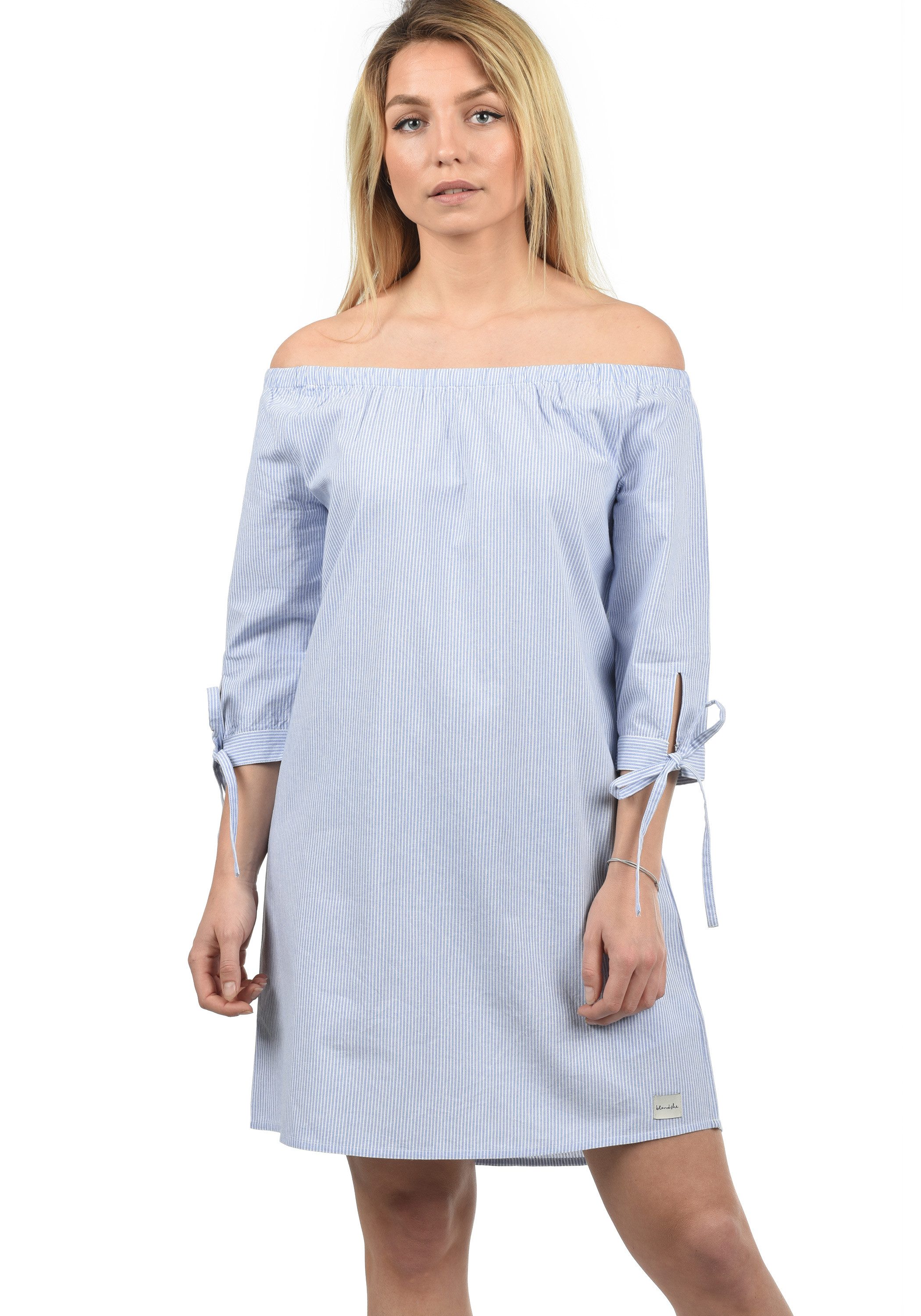 Blend she Off-Shoulder-Kleid Ophelia schulterfreies Kleid mit Carmen-Ausschnitt