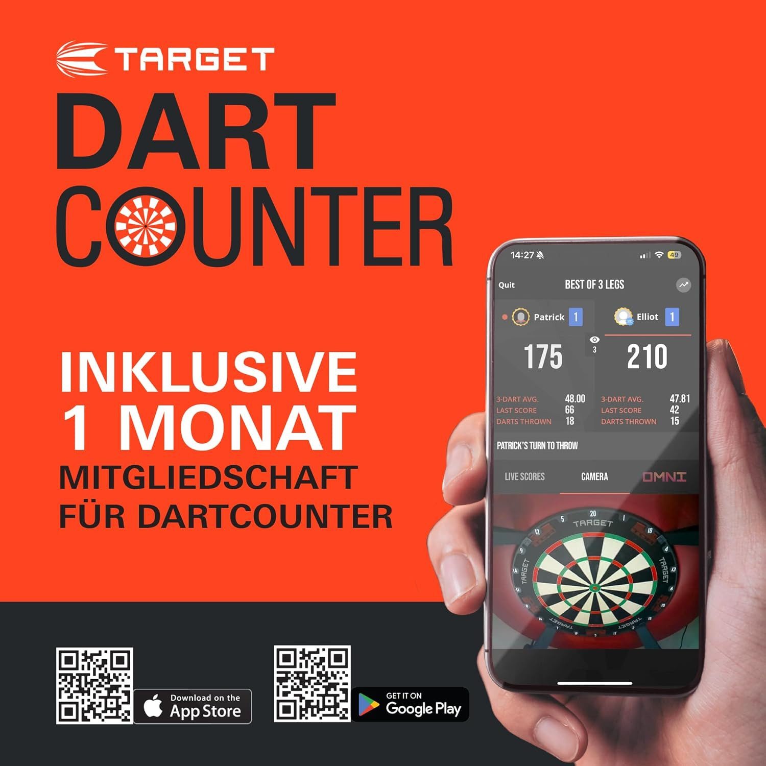 Target Darts Cryo 13 – Fléchettes Pointe Souple En Tungstène 90% – 18G, 21G, Avec Pointes Cryo, Tiges Pro Grip Et Ailettes N°6 – Design Violet/bleu