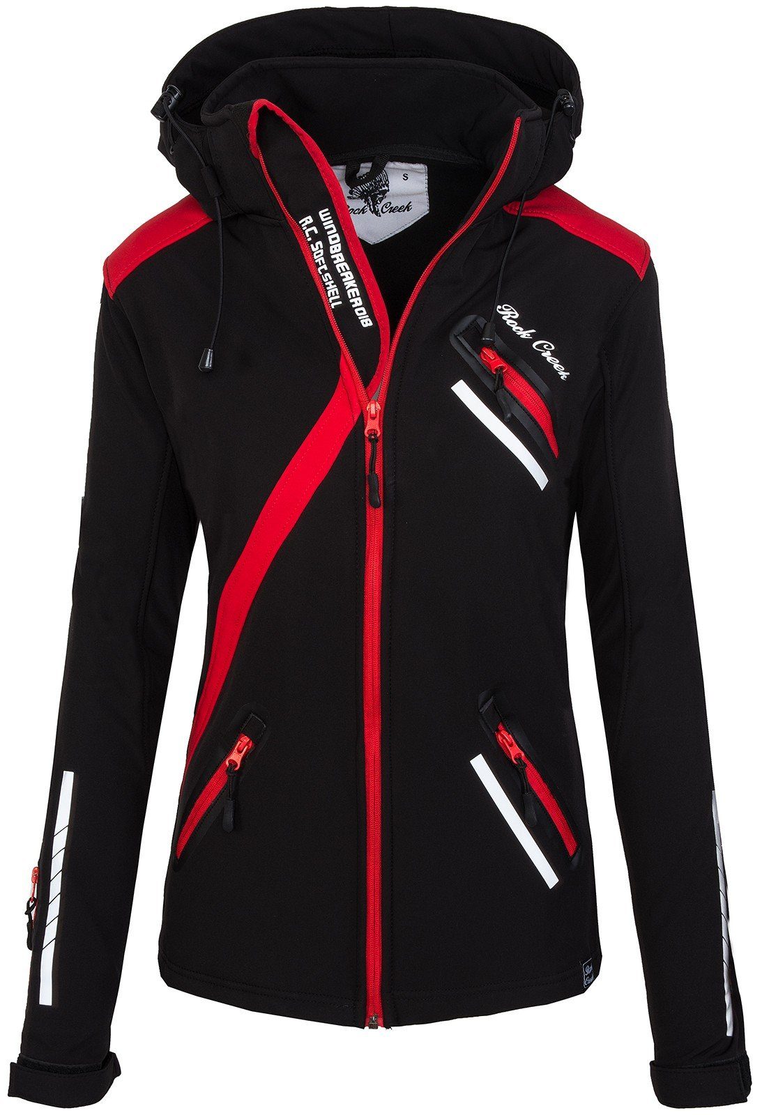 Rock Creek Softshelljacke Damen Softshelljacke Wanderjacke D-371