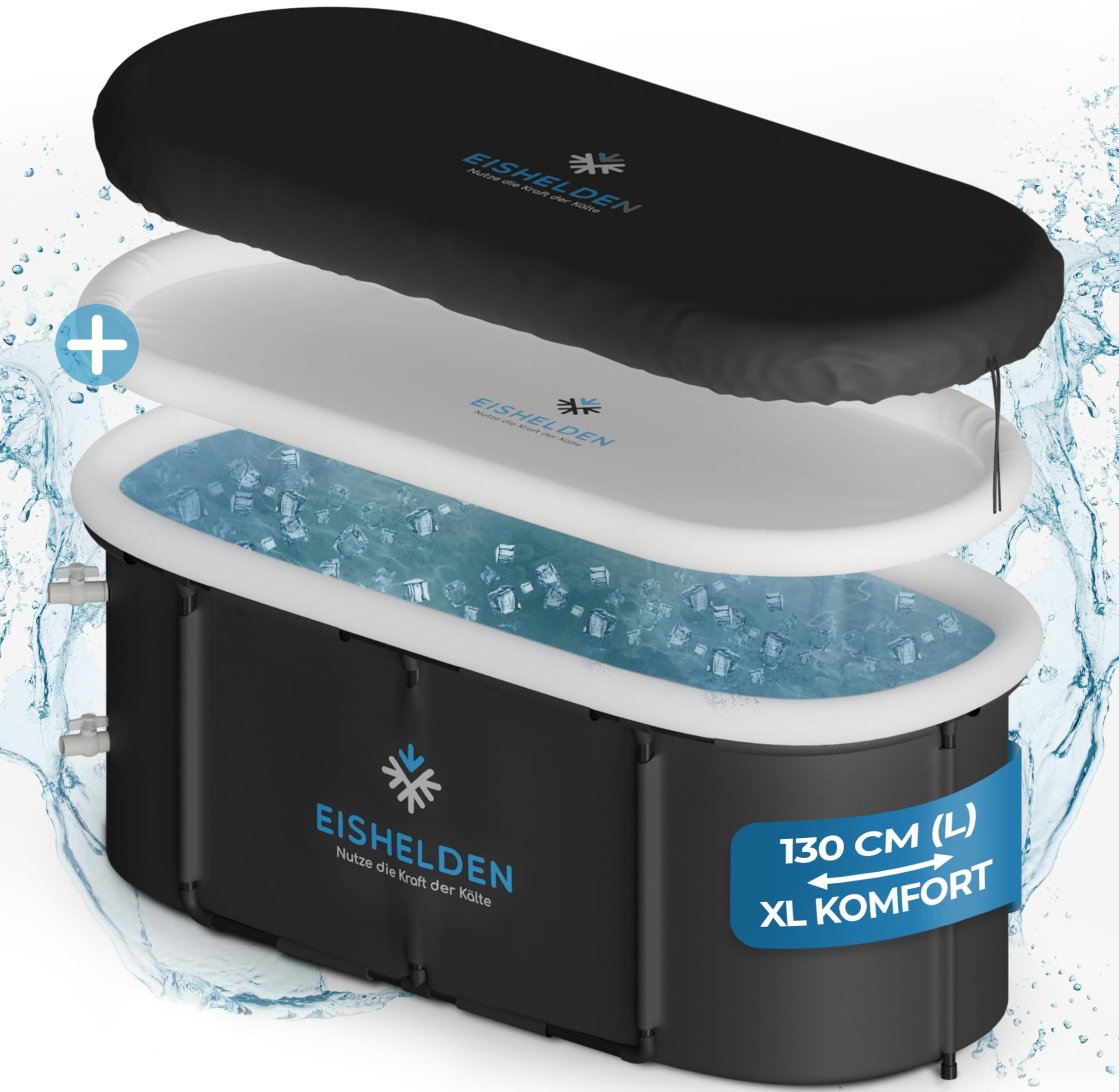 Eishelden Pool Premium Eisbad XL Komplettset günstig online kaufen