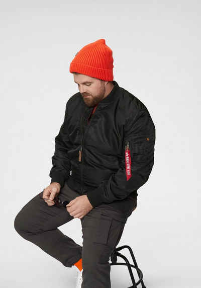 Alpha Industries Bomberjacke MA-1 VF59 LONG gefüttert