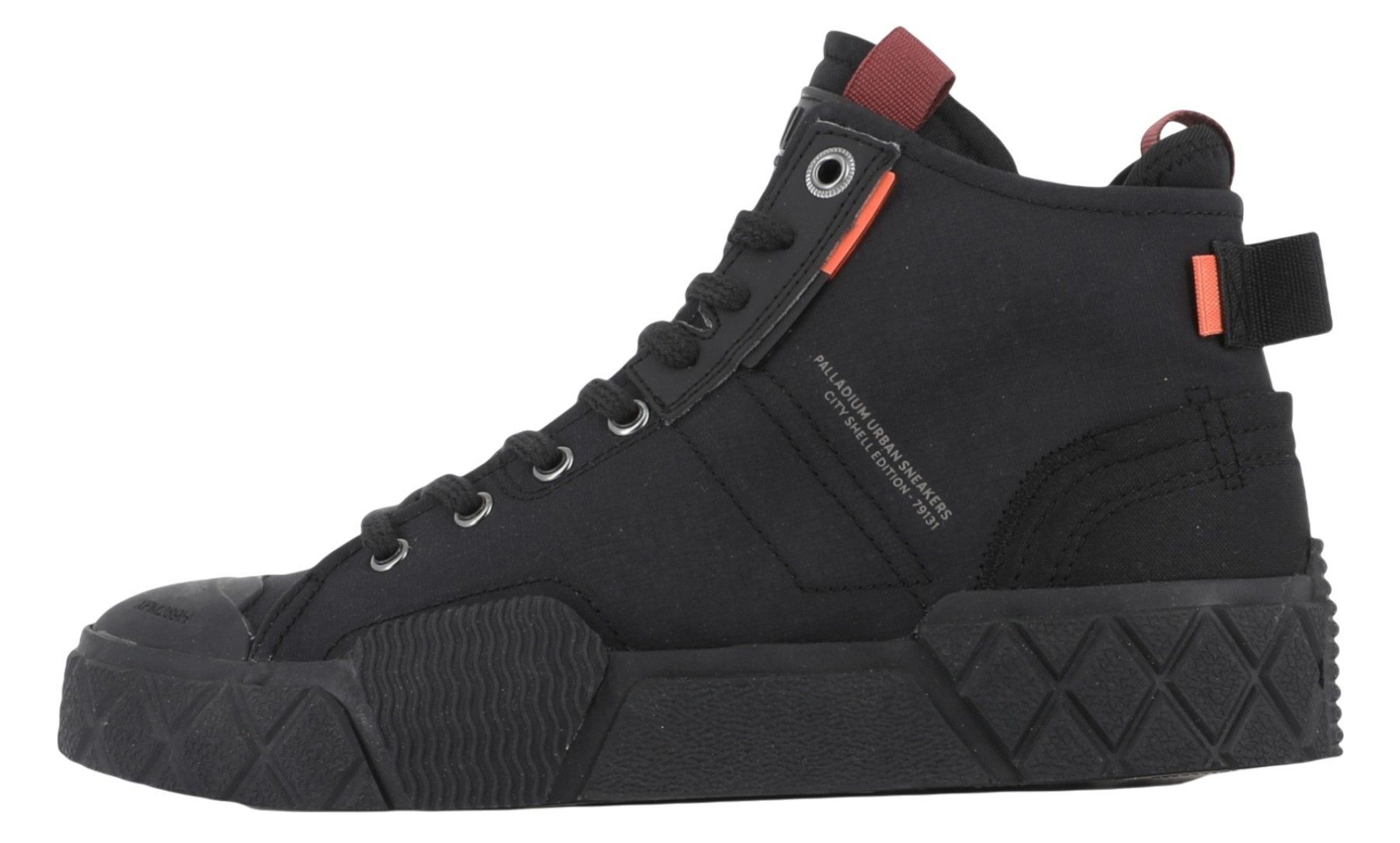 Palladium 79131-008-M Ace City Shel Chukka Black Sneaker