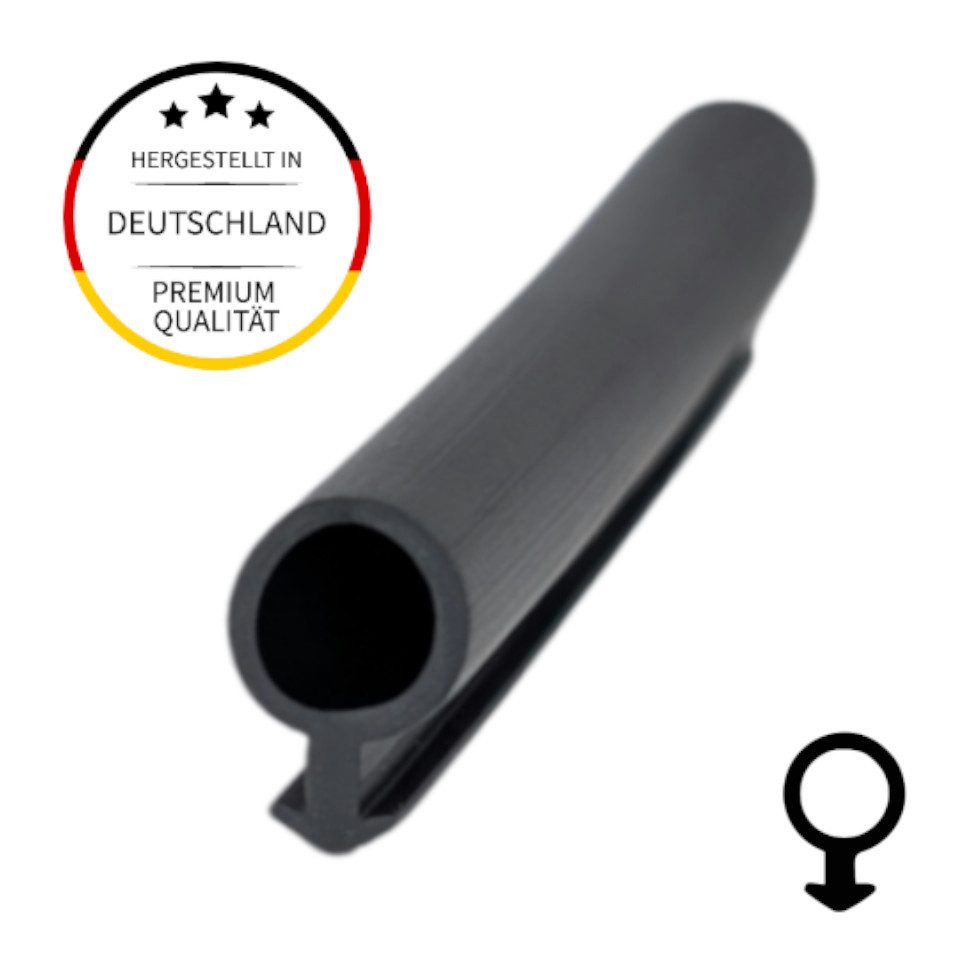 Einfach Стрічки ущільнювальні Dichtband Fensterdichtung I 5m I Farbe Schwarz oder Weiß