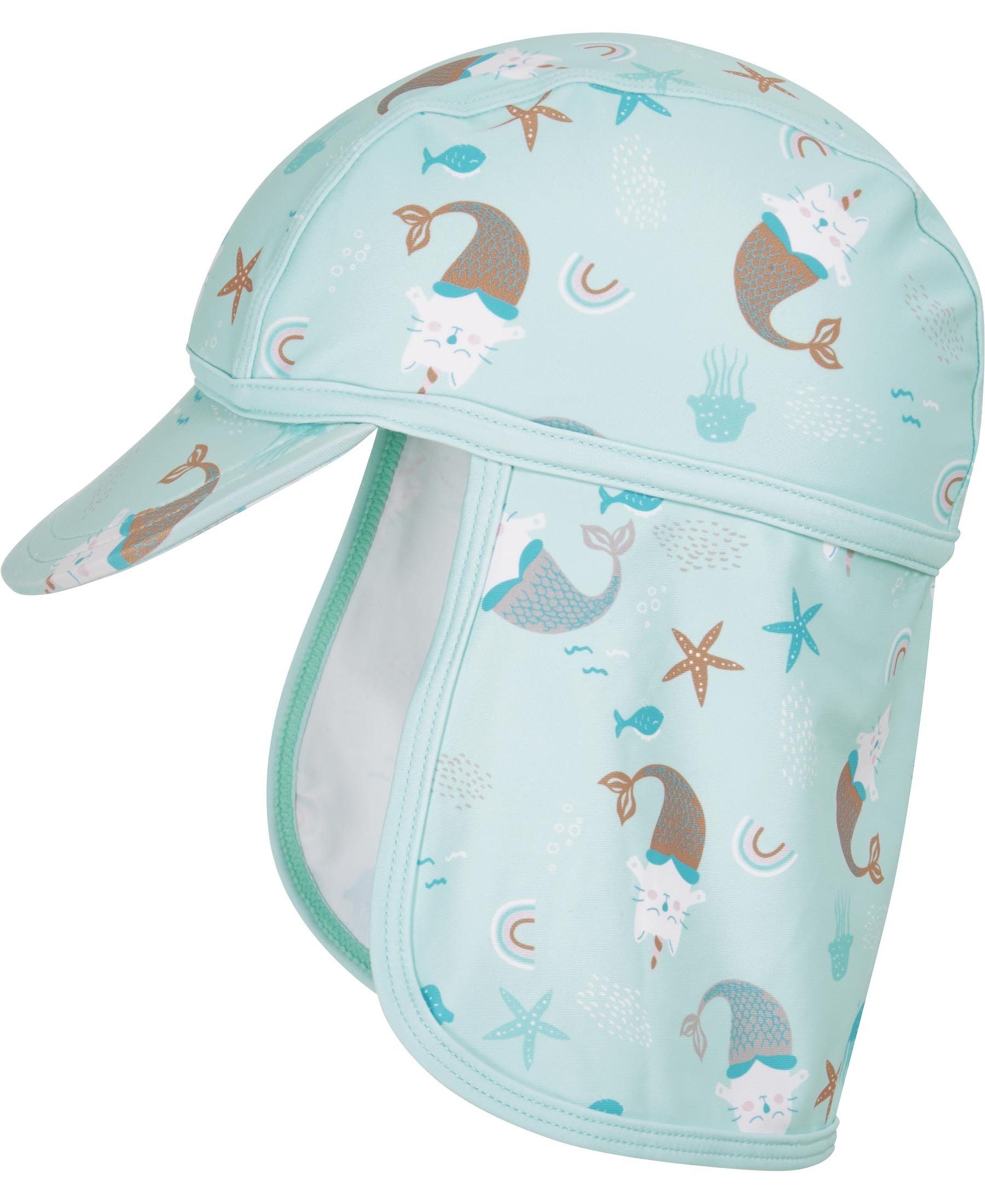 Sonnenhut UV-Schutz Mütze Einhornmeerkatze