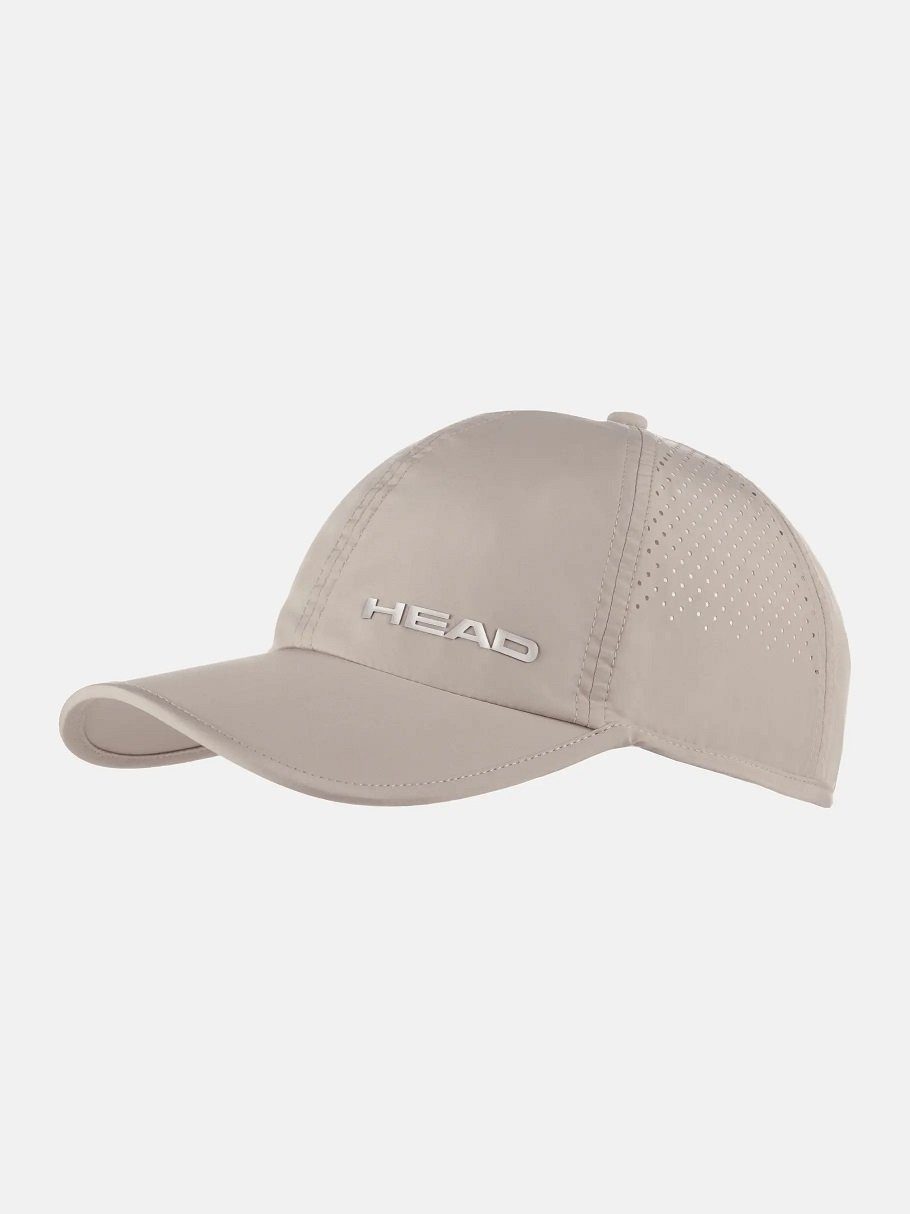 Head Baseball Cap Tennis Pro Player (UV-Schutz, Klettverschluss) 2025 grau