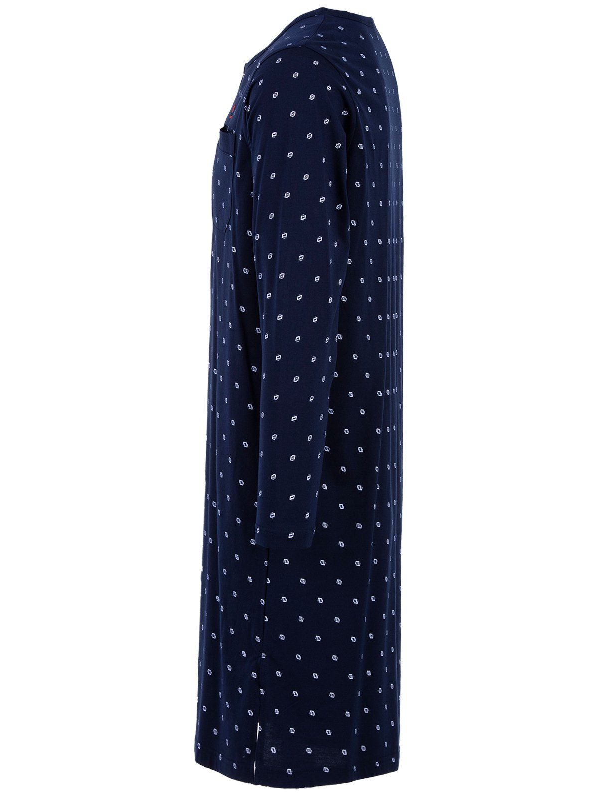 Henry Terre Nachthemd Nachthemd Langarm - Allover