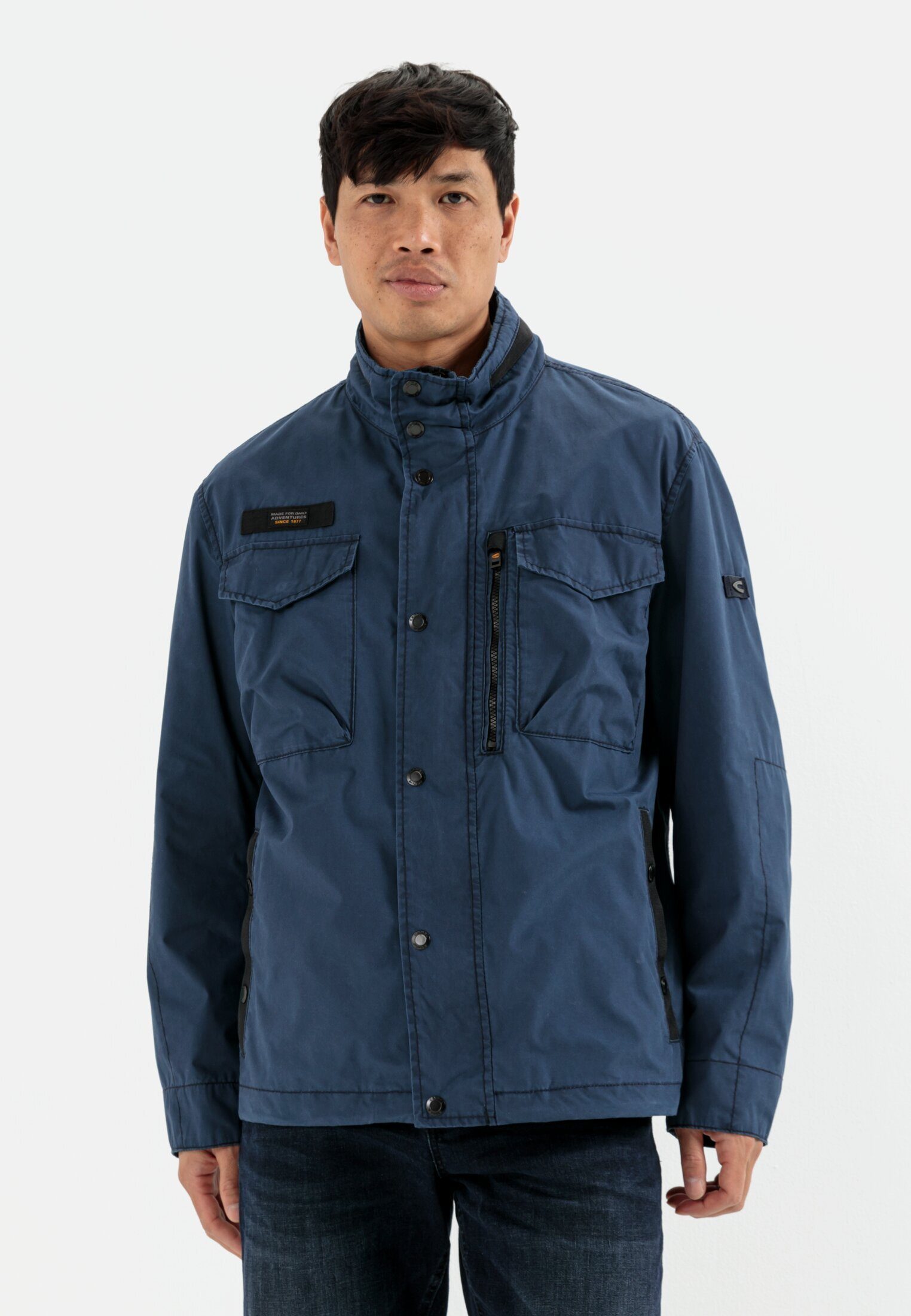 Blouson mit Stehkragen