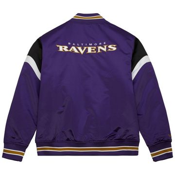 Mitchell & Ness Collegejacke Heavyweight Satin NFL Baltimore Ravens