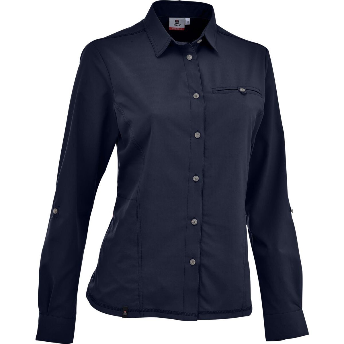 Maul Sport® Outdoorbluse Hochalm 4XT - SP - 1/1 Krempelbluse Schnelltrocknende Damenbluse mit Insect Shield® Technologie und