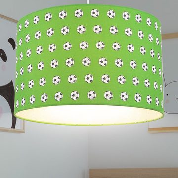 etc-shop Dekolicht, LED Decken Wand Leuchte Fußball Dekor Kinder Zimmer Schirm Hänge