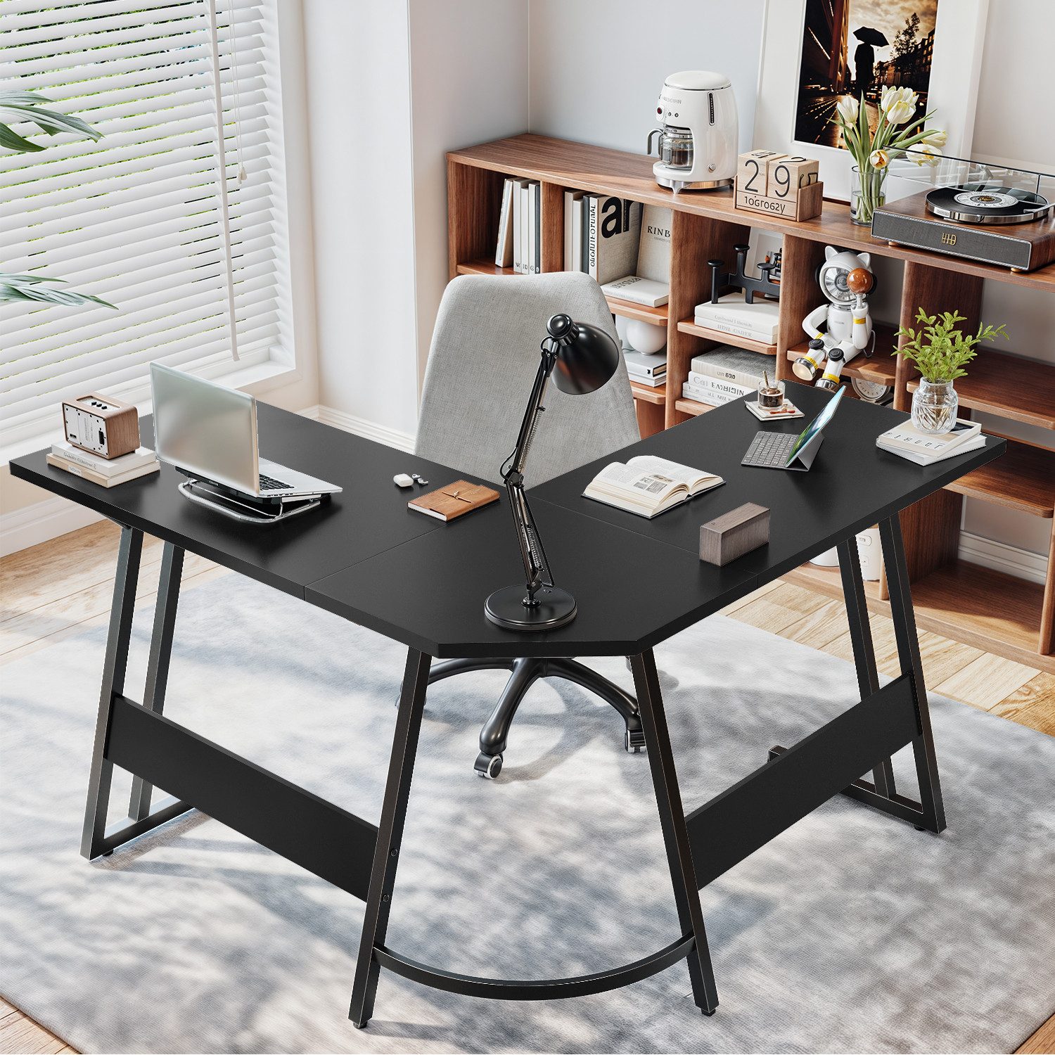 HOMALL Gamingtisch Computertisch 130 * 130cm günstig online kaufen