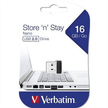 Verbatim VERBATIM USB Stick 2.0 16 GB Nano USB-Stick