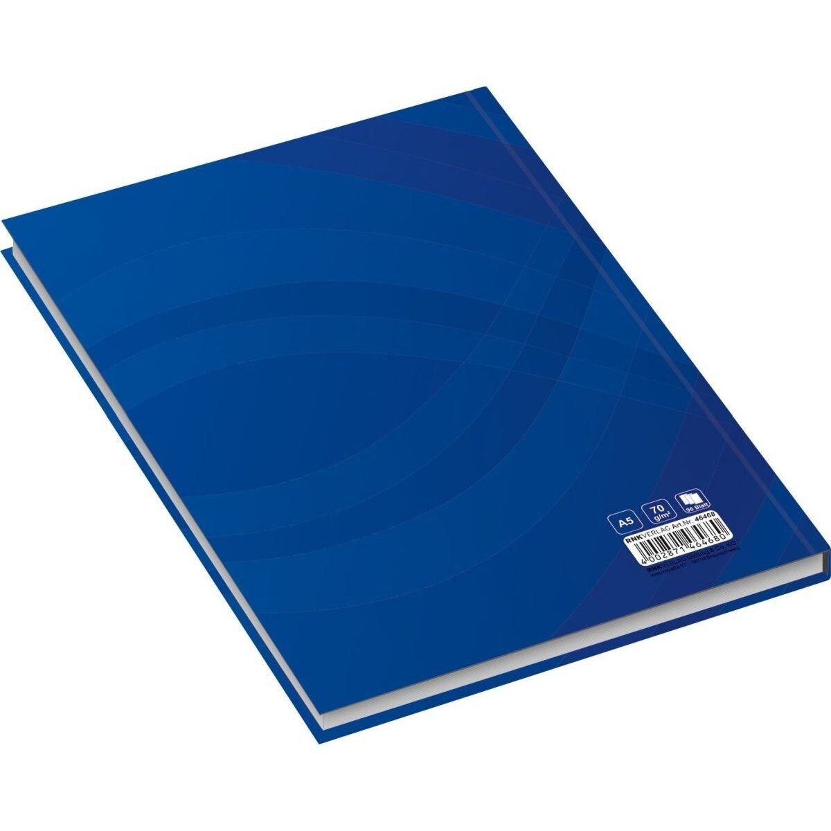 RNK Verlag Notizbuch Notizbuch Business blau A5 kariert 96 Blatt – Bild 2 von 2