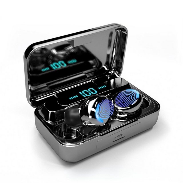 MULISOFT Bluetooth-Kopfhörer (Siri,Voice Assistant, Freisprechfunktion)
