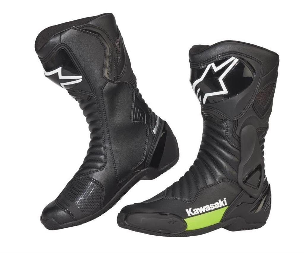 Es ist sicher ausverkauft! Alpinestars Kawasaki alpinestars TIVOLI Motorradstiefel Boots Motorradstiefel MC Sport