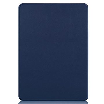 Wigento Tablet-Hülle Für Microsoft Surface Pro 9 3folt Wake UP Smart Cover Tablet Tasche Etuis Hülle Case Schutz Blau