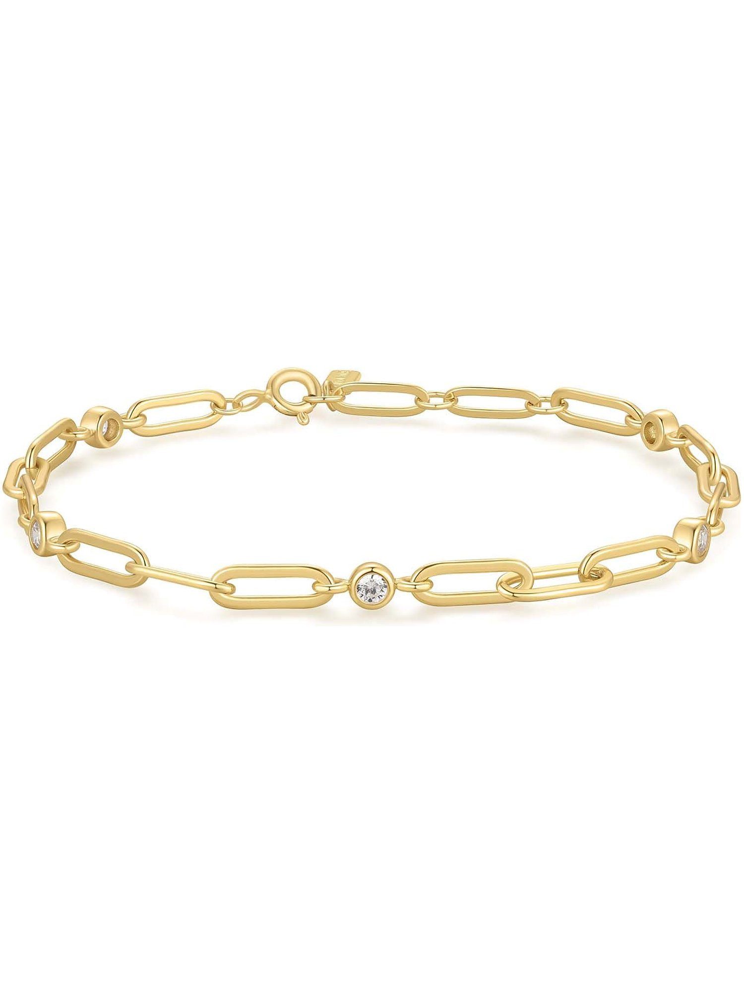 Ania Haie Armband Ania Haie Damen-Armband 925er Silber 5 Zirkonia günstig online kaufen