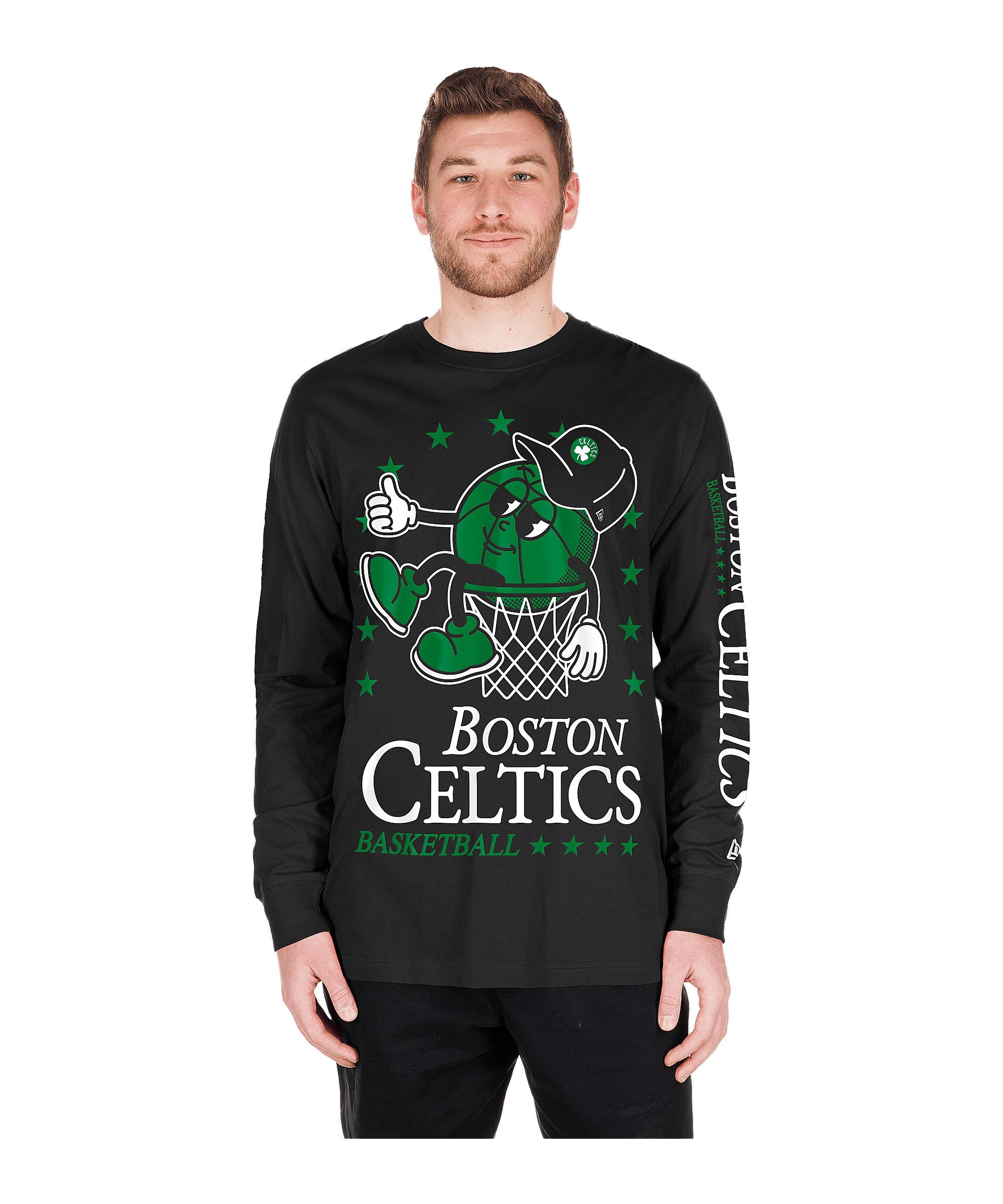New Era Sweatshirt New Era Boston Celtics Oversized Sweatshirt Baumwolle
