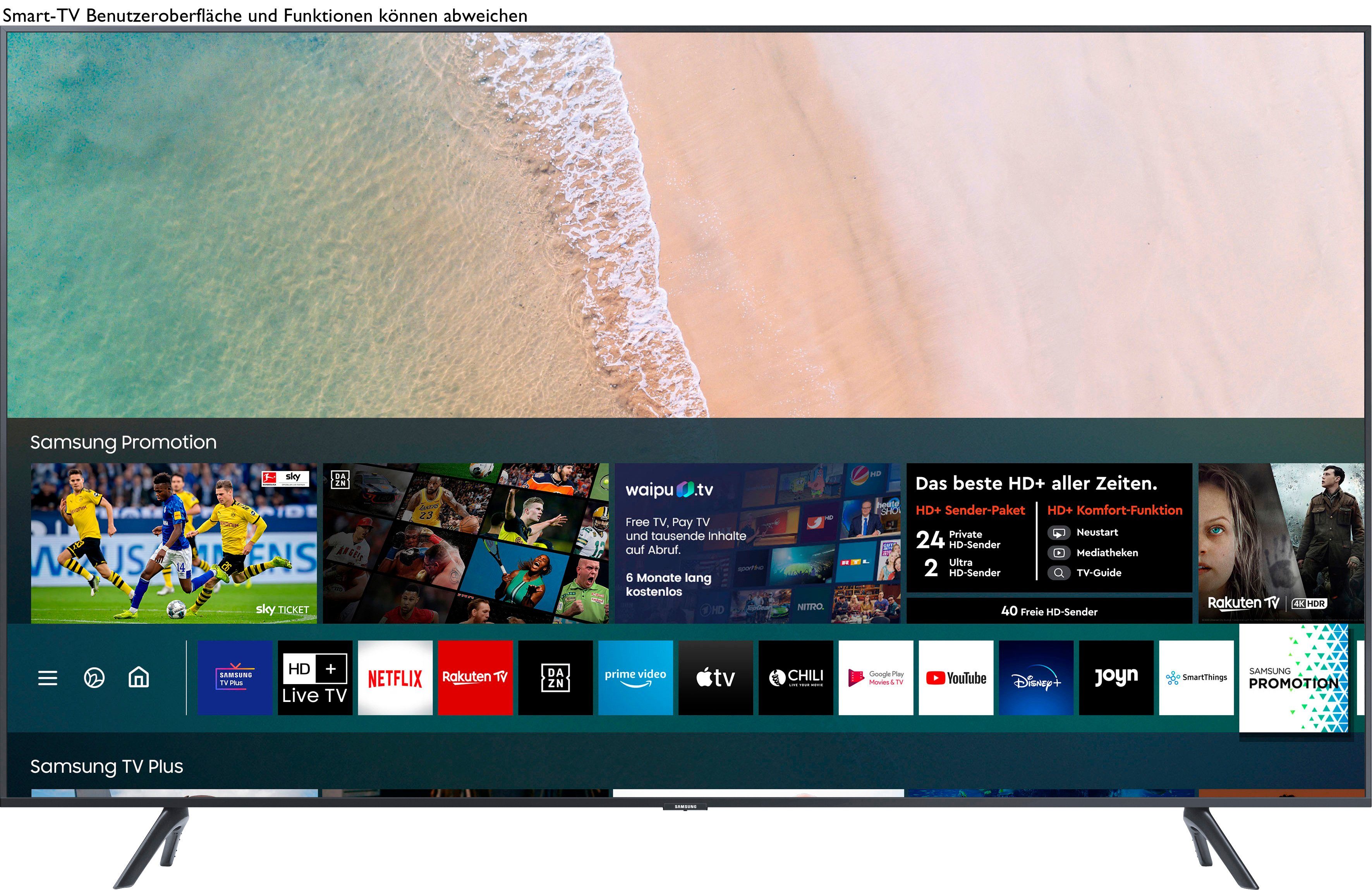 Samsung GU75TU7199U LED-Fernseher (189 cm/75 Zoll, 4K Ultra HD, Smart-TV,  Crystal Display, Crystal Prozessor 4K, Game Enhancer, HDR)