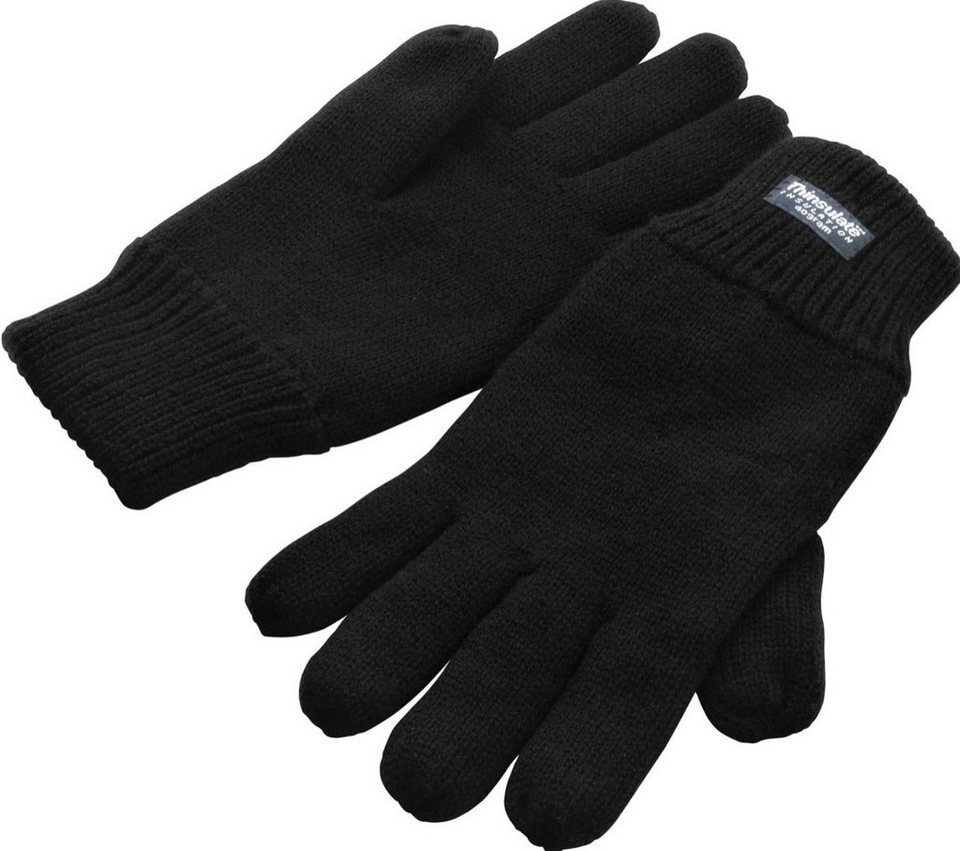Result Strickhandschuhe Thinsulate Handschuhe schwarz