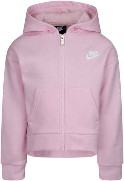 Nike Sportswear Sweatjacke CLUB FLEECE HIGH LOW FZ HOODIE