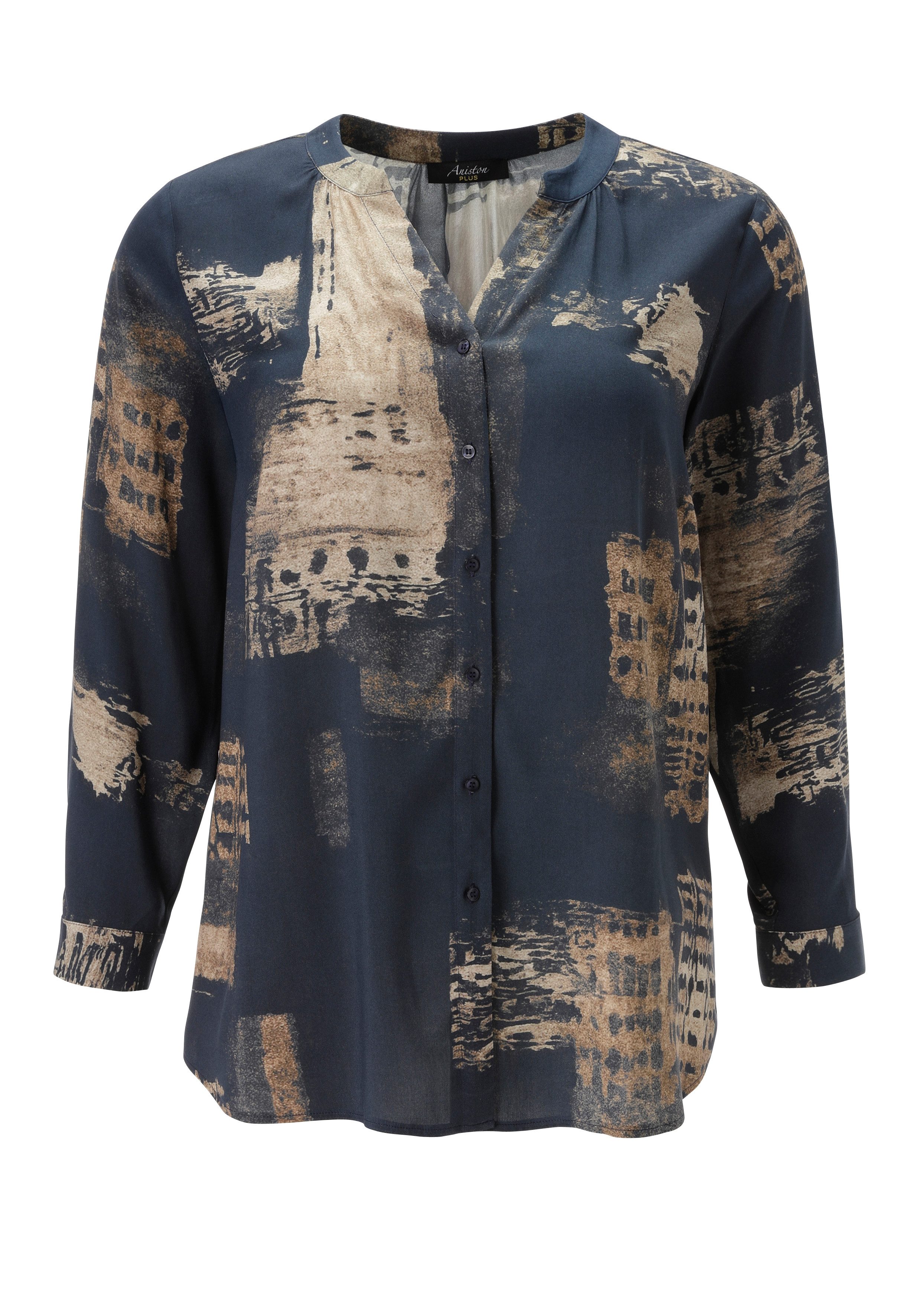 Aniston PLUS Longbluse extravagant bedruckt - NEUE KOLLEKTION – Bild 5 von 5