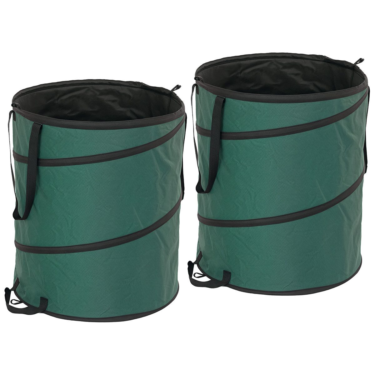 Gartensack Gartenabfallsack mit Reißverschlussdeckel Griffe Gartensäcke